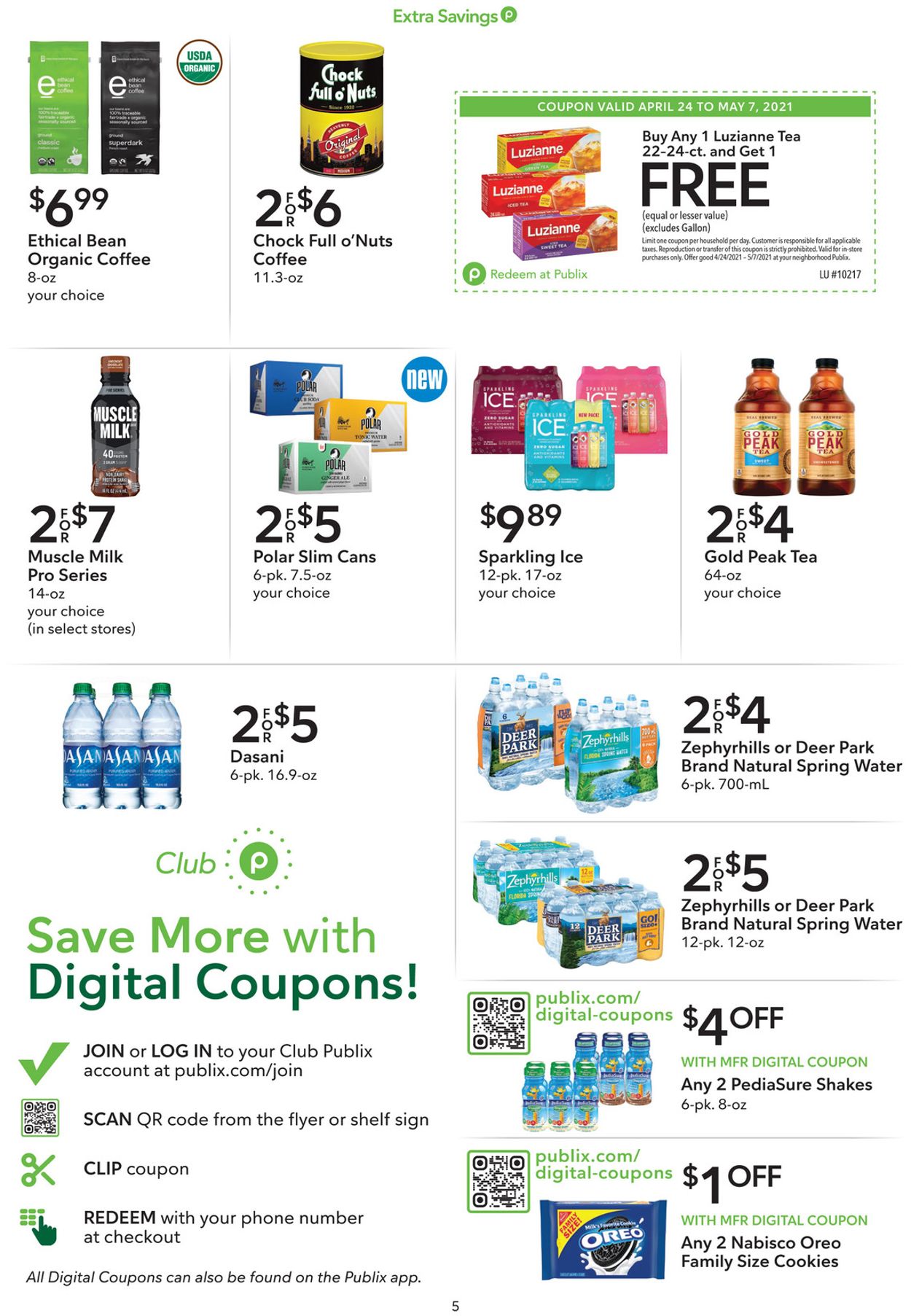 Publix Ad from 04/24/2021