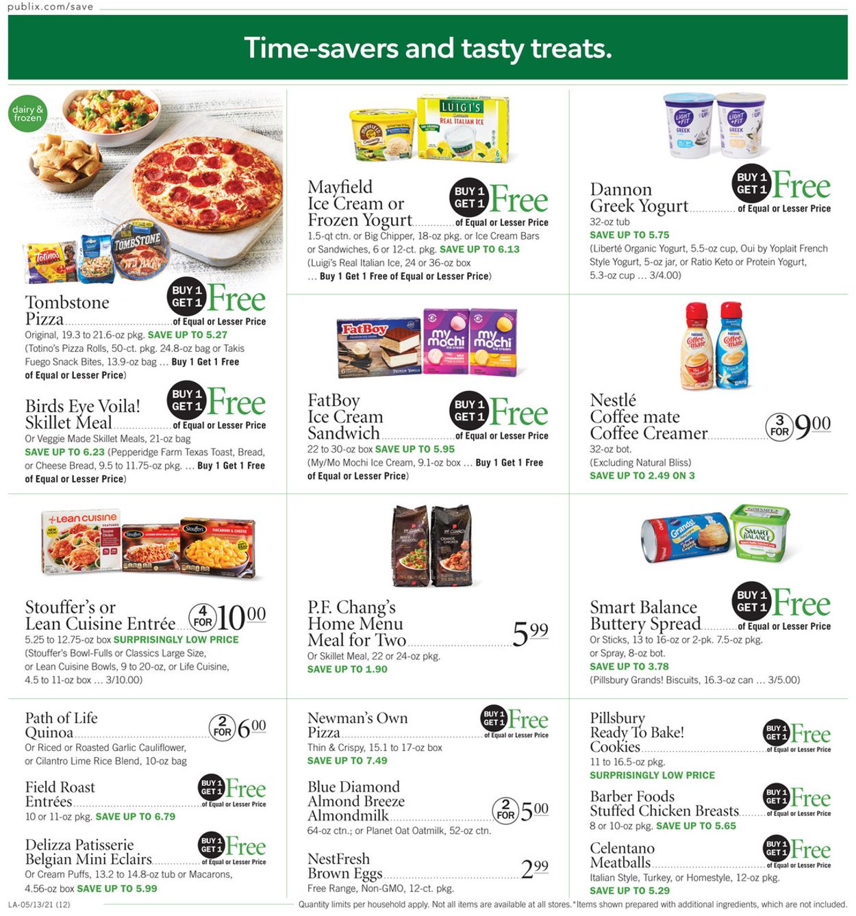 Publix Ad from 05/13/2021