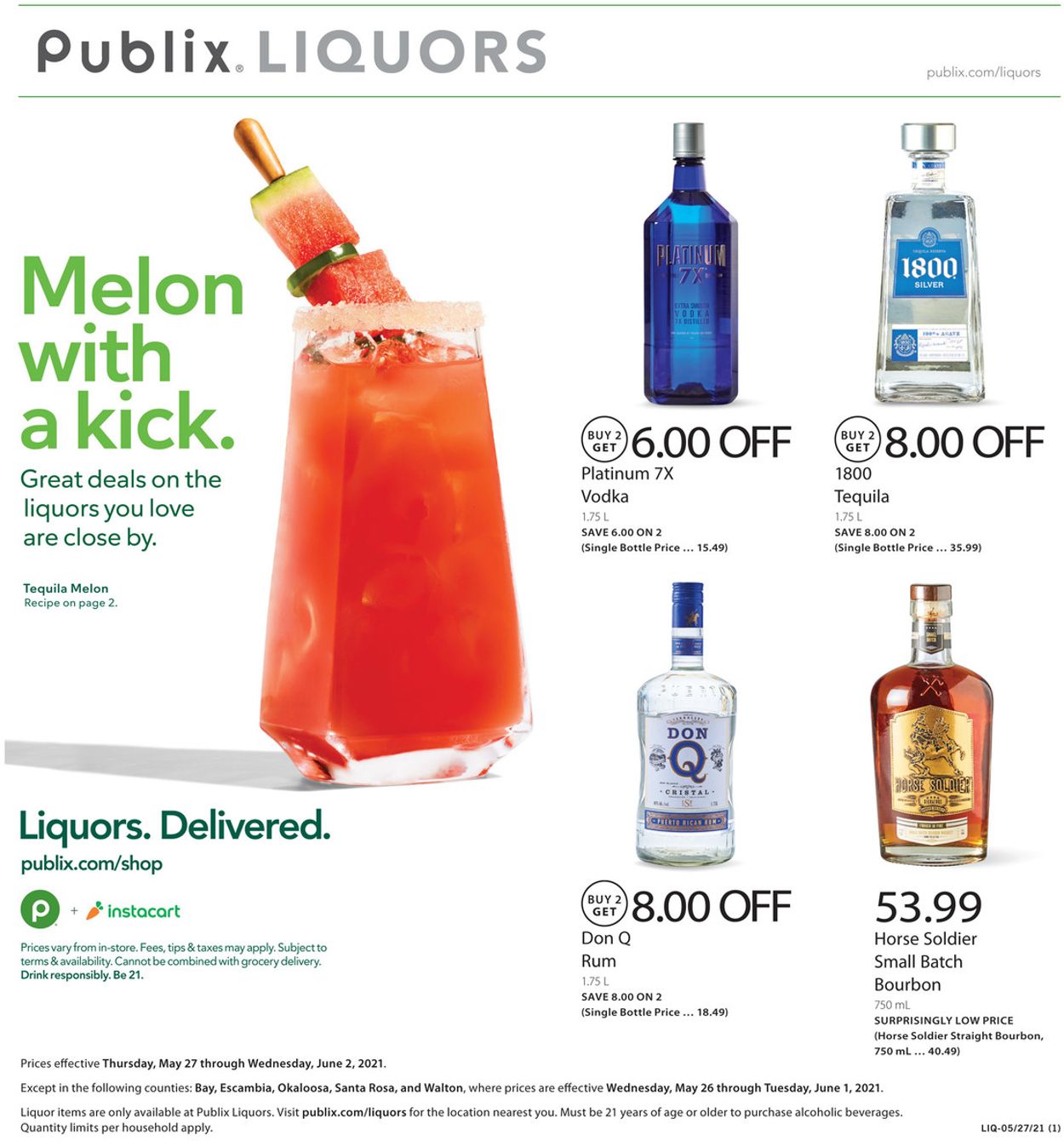 Publix Ad from 05/26/2021