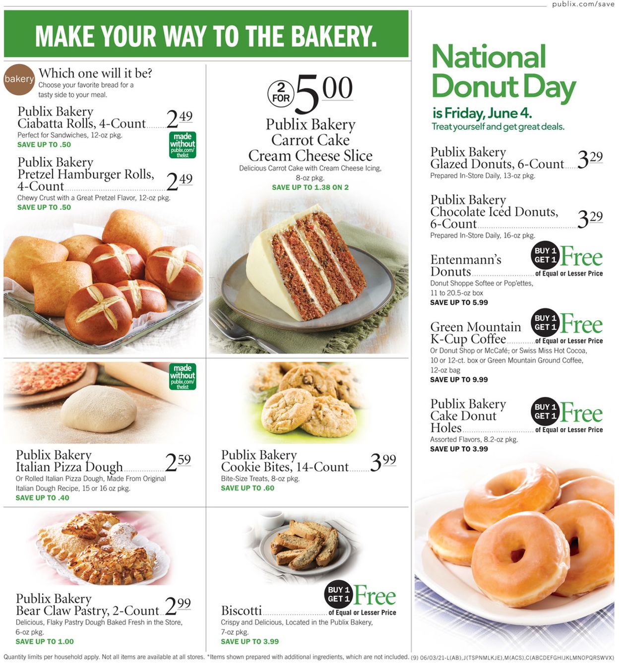 Publix Ad from 06/03/2021