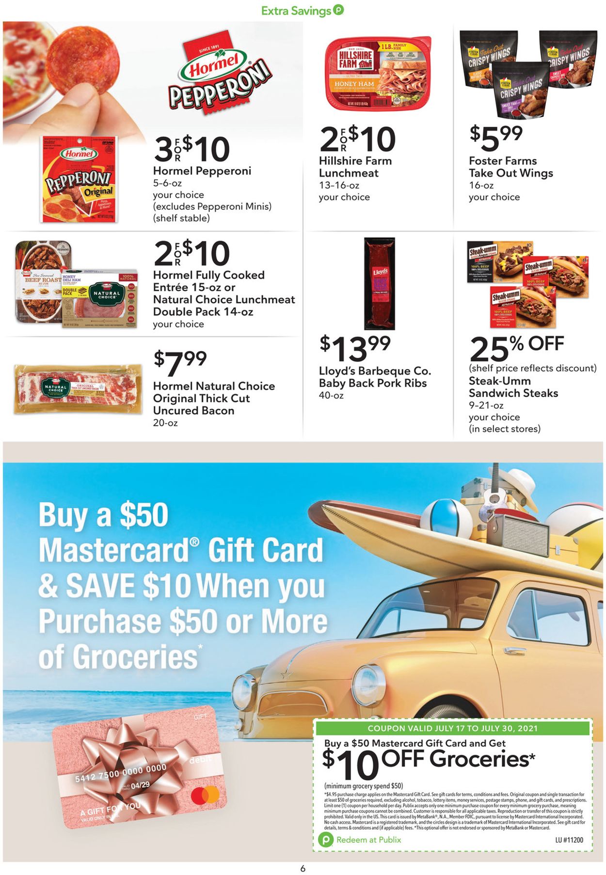 Publix Ad from 07/17/2021