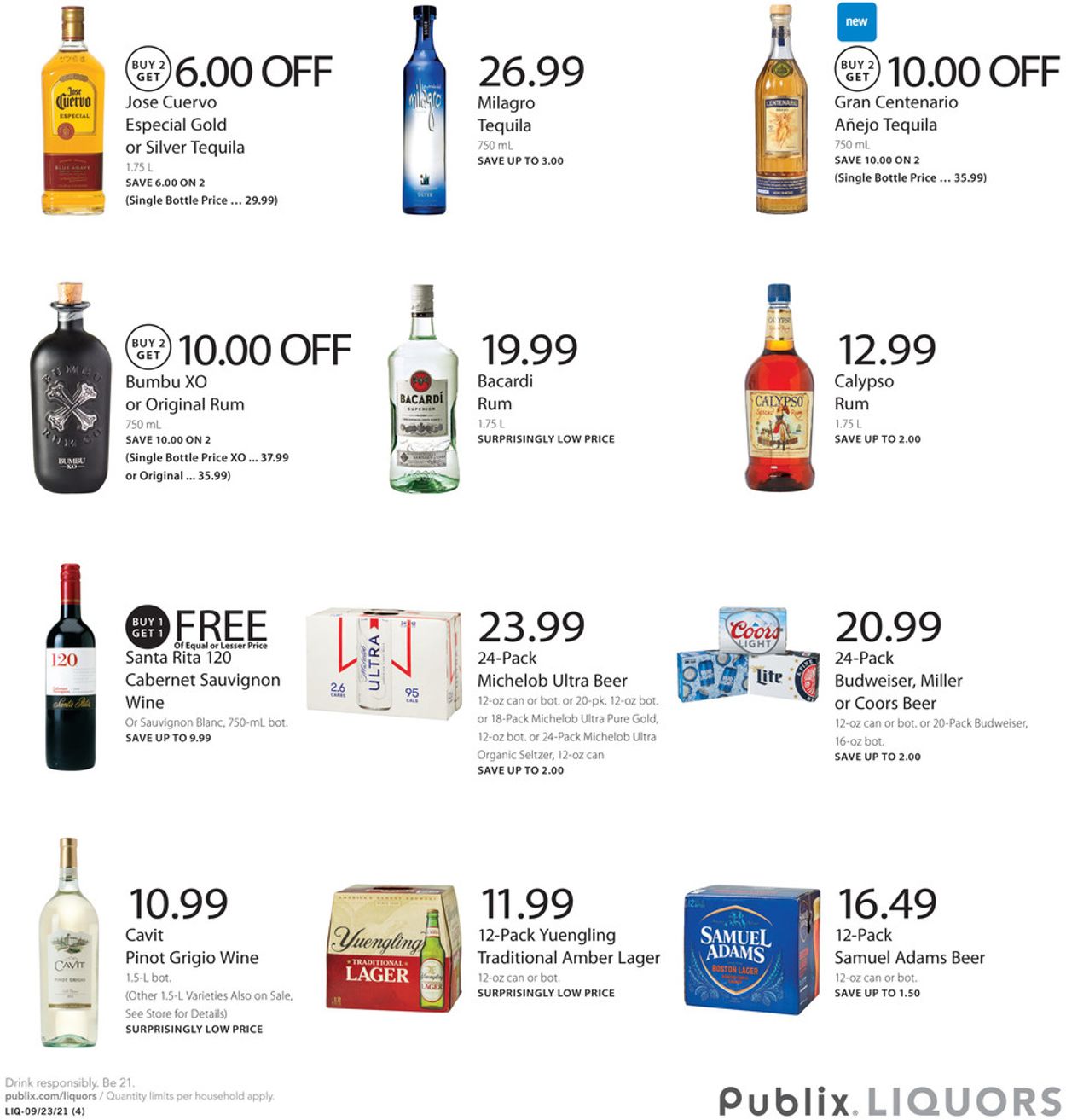 Publix Ad from 09/23/2021