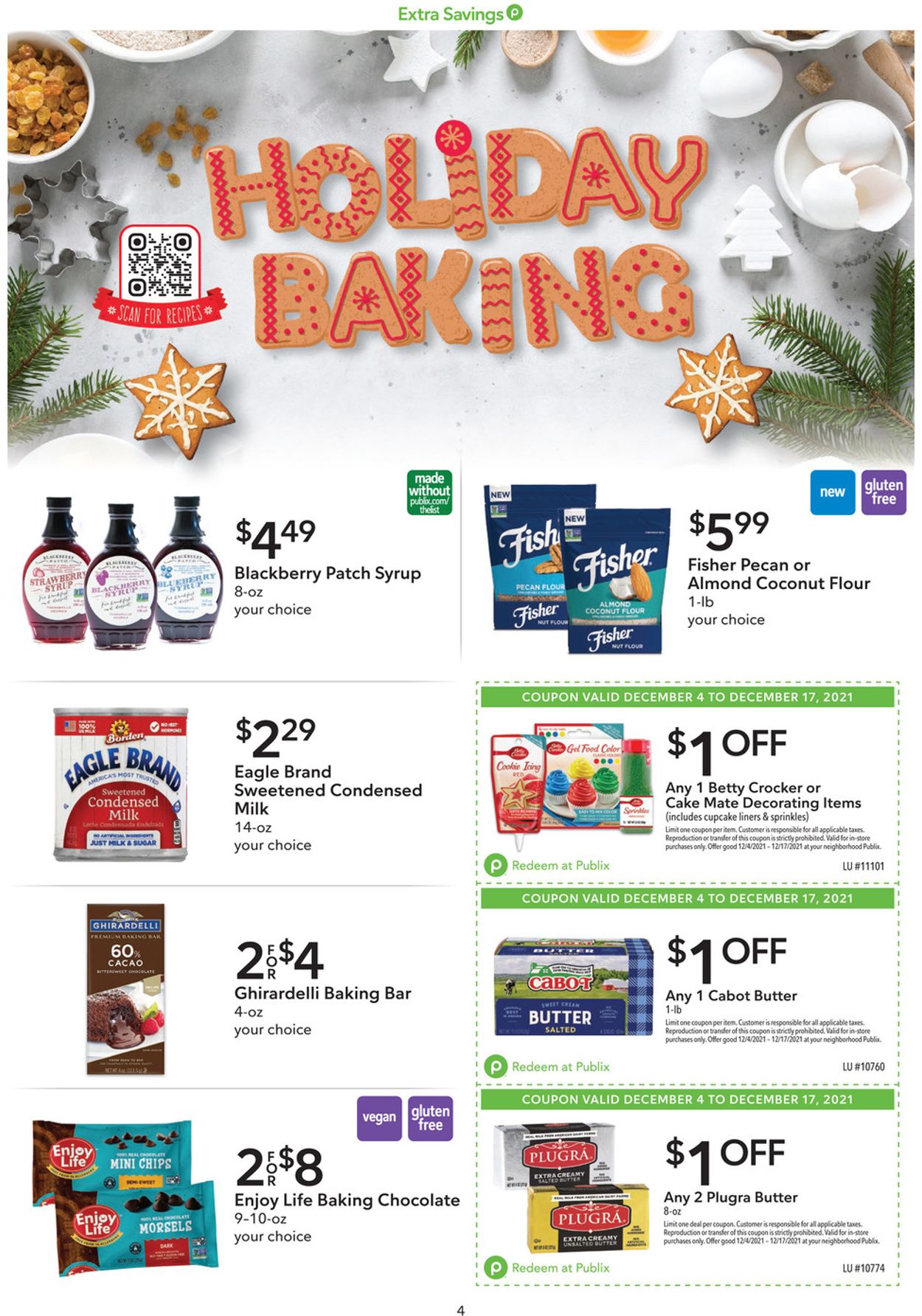 Publix Ad from 12/04/2021