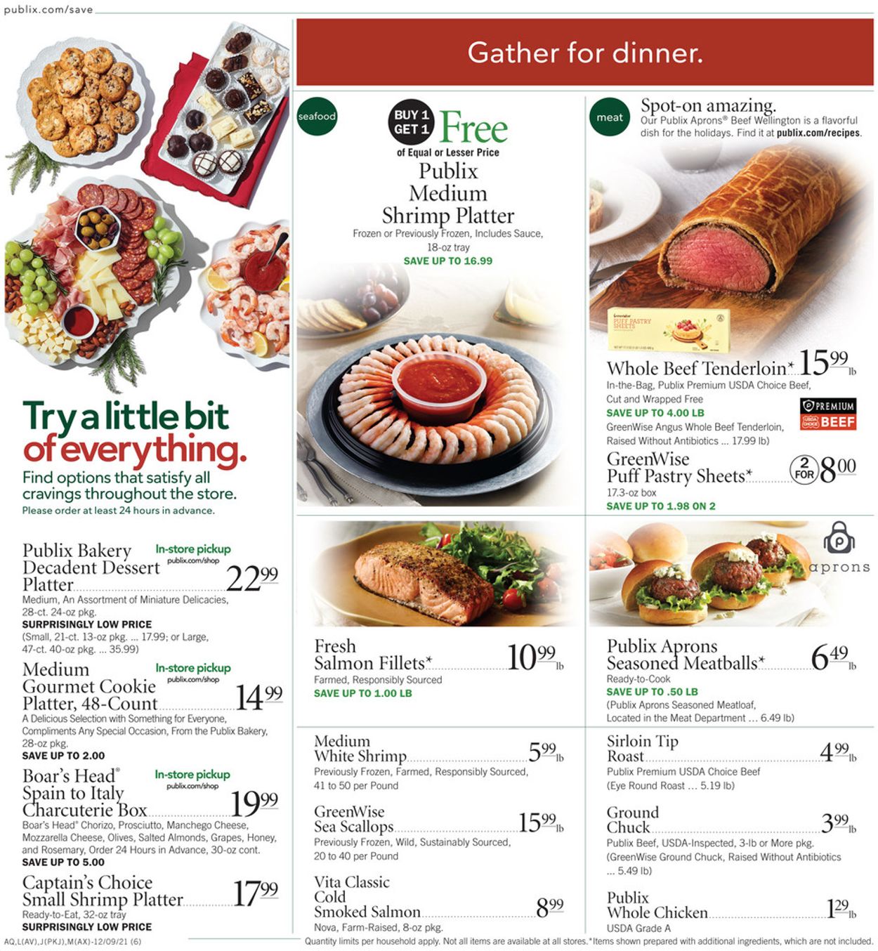 Publix Ad from 12/09/2021
