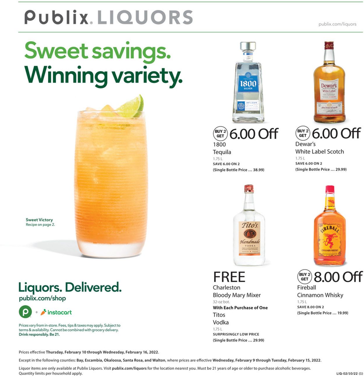 Publix Ad from 02/10/2022