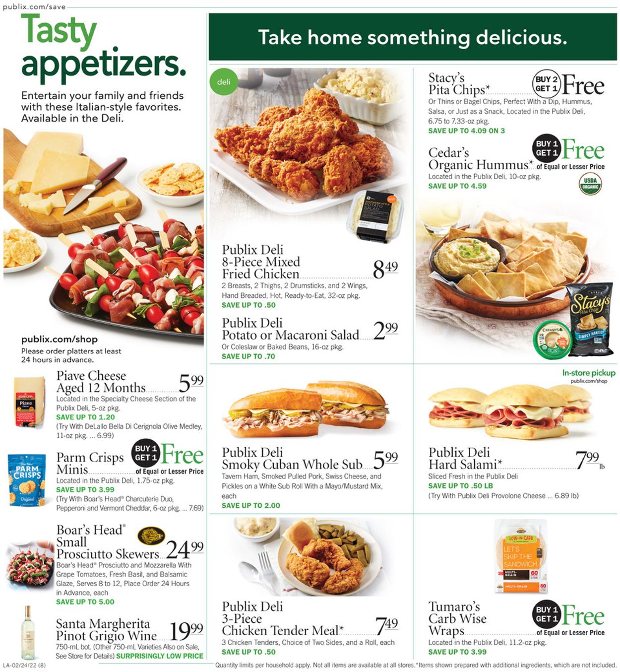 Publix Ad from 02/24/2022