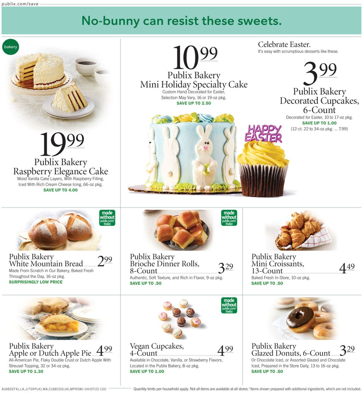 Publix Ad from 04/07/2022