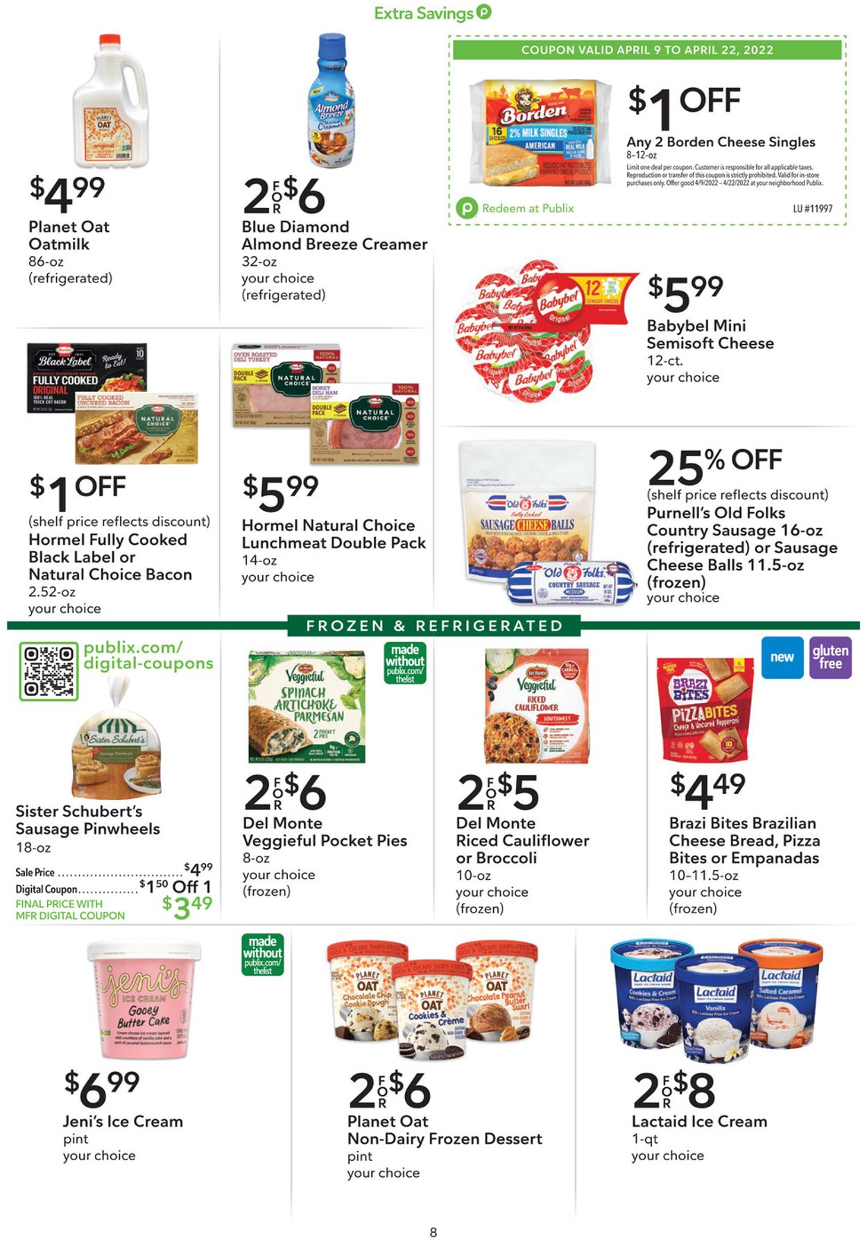 Publix Ad from 04/09/2022