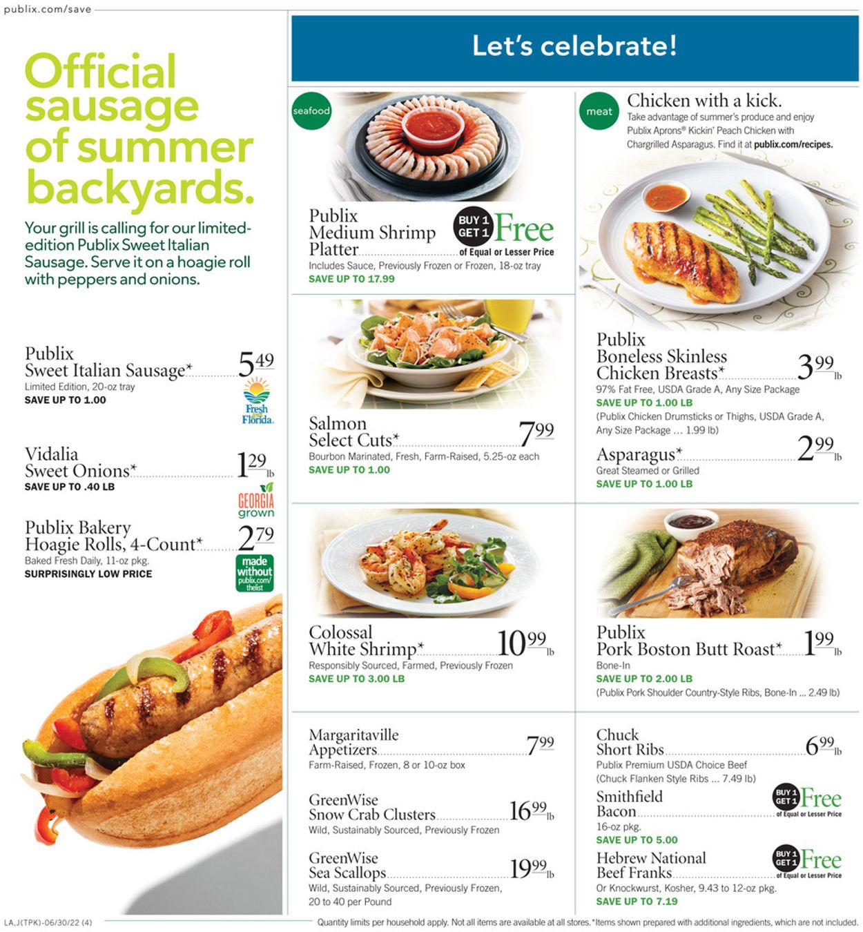 Publix Ad from 06/30/2022