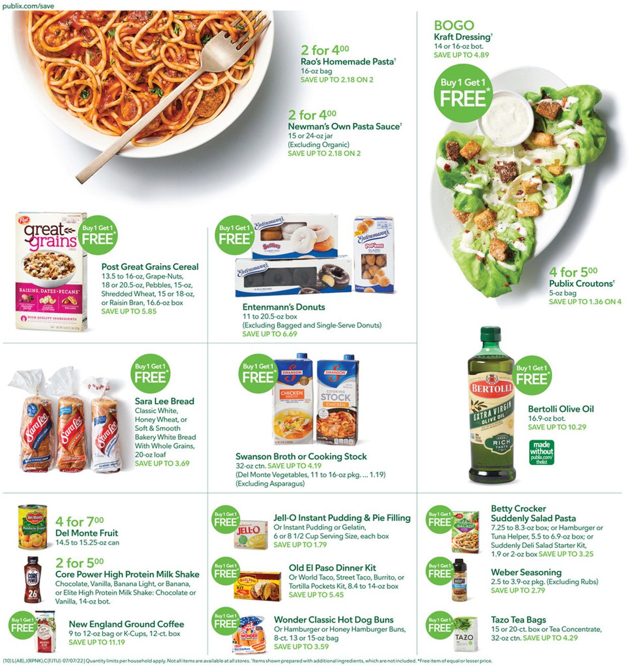 Publix Ad from 07/07/2022