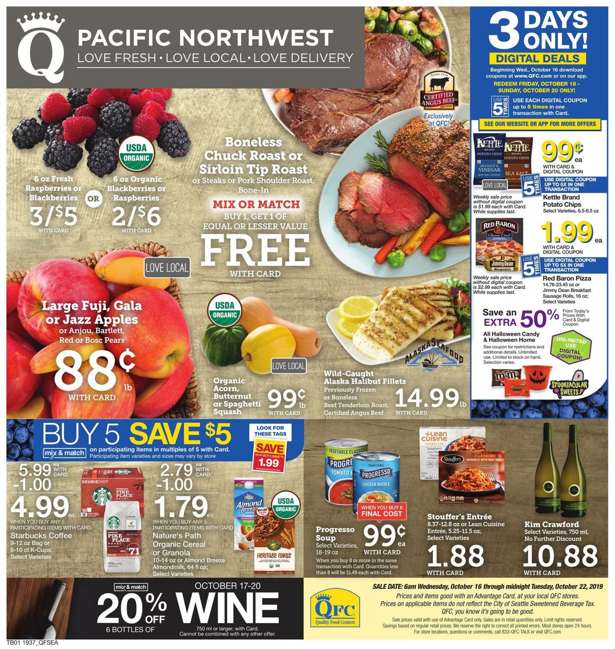QFC Ad from 10/16/2019