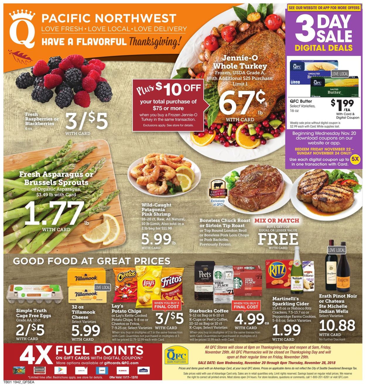 QFC Ad from 11/20/2019