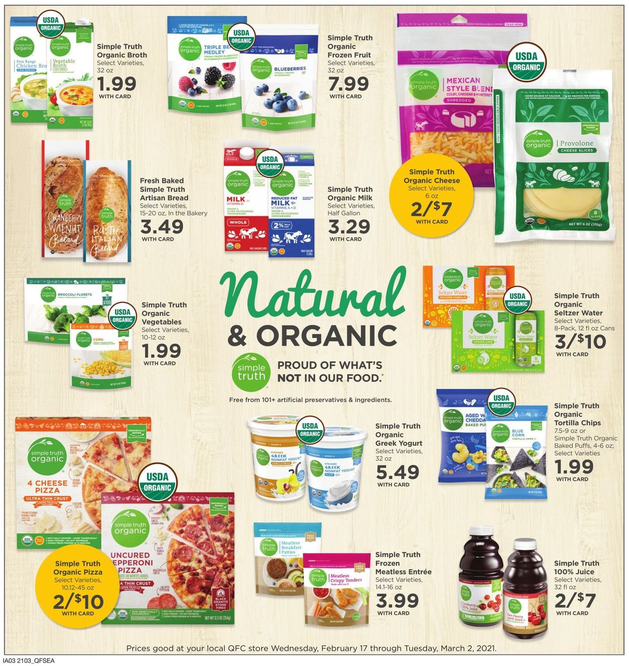 QFC Ad from 02/24/2021