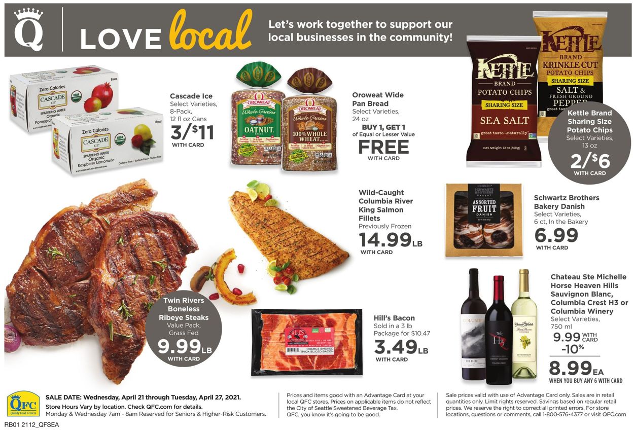 QFC Ad from 04/21/2021