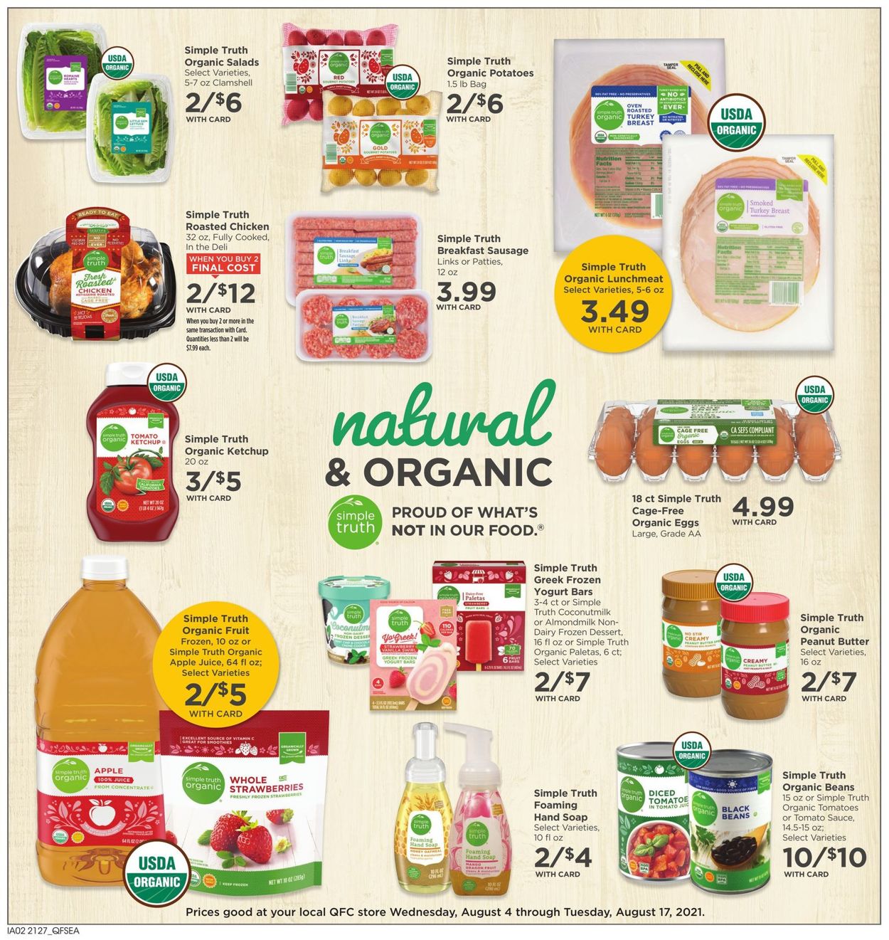 QFC Ad from 08/04/2021