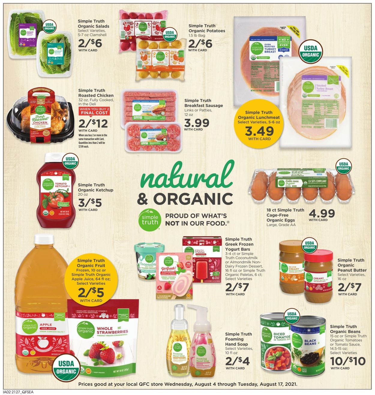 QFC Ad from 08/11/2021