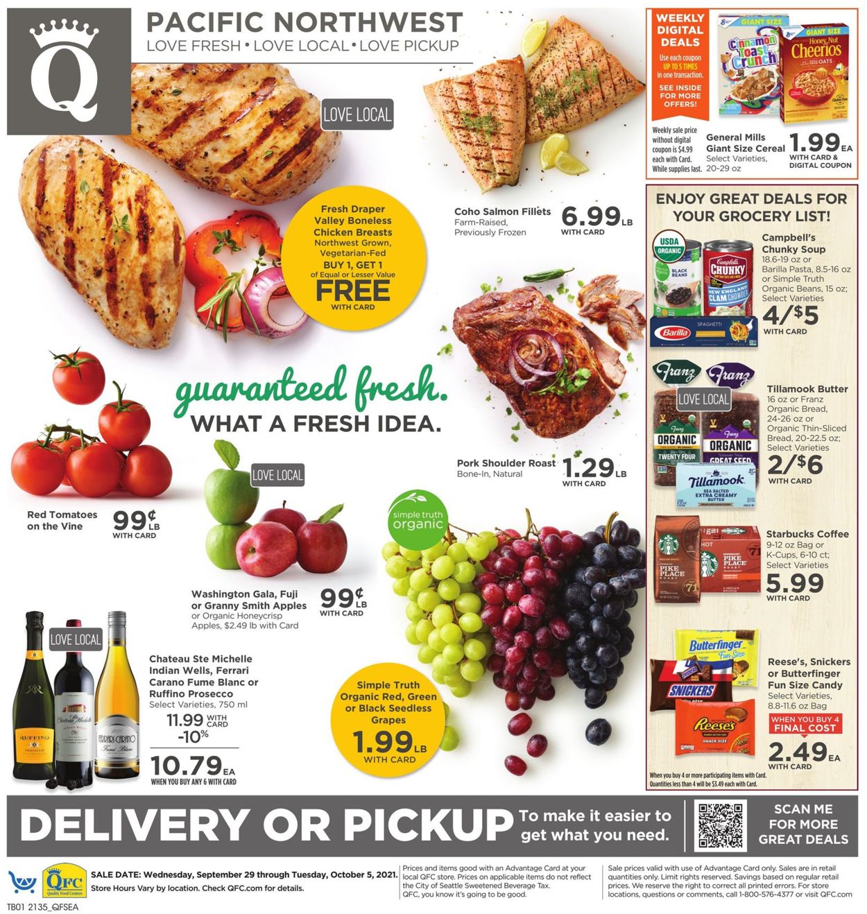 QFC Ad from 09/29/2021
