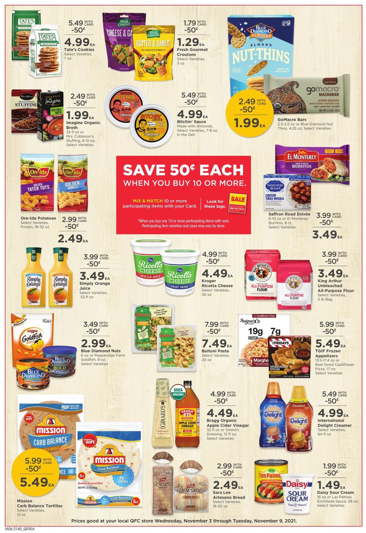 QFC Ad from 11/03/2021