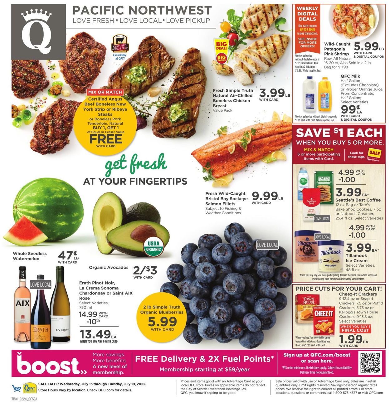 QFC Ad from 07/13/2022