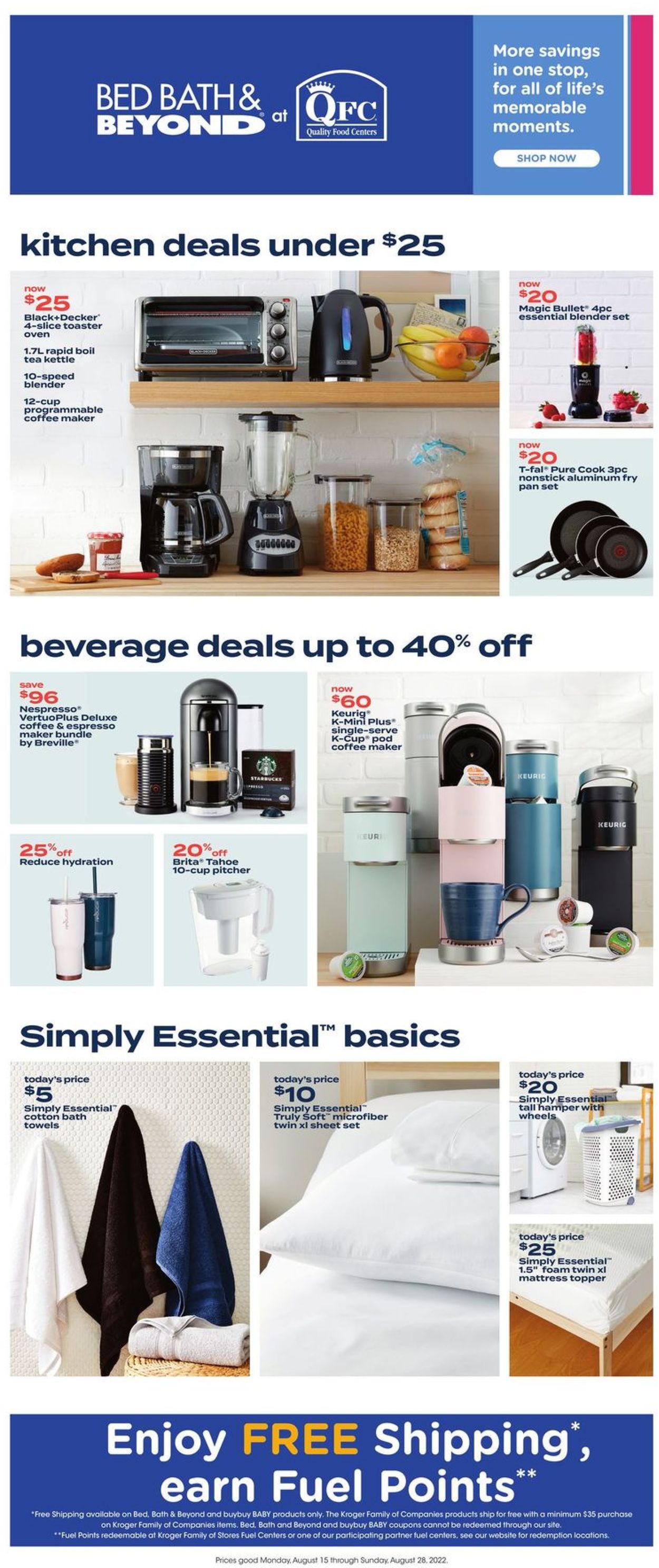 QFC Ad from 08/15/2022