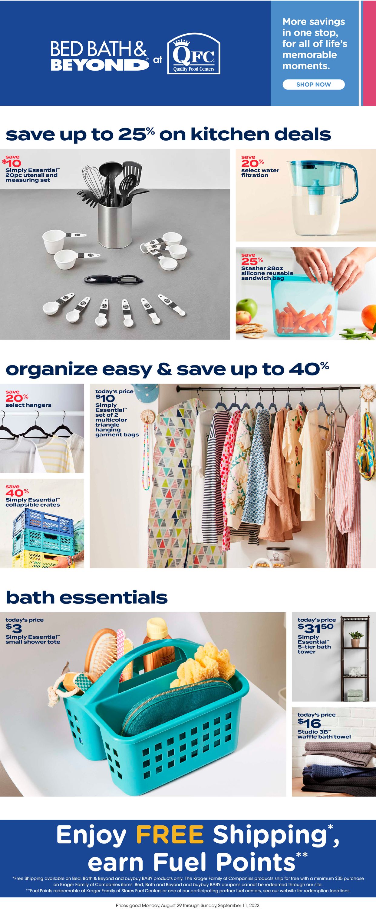 QFC Ad from 08/29/2022
