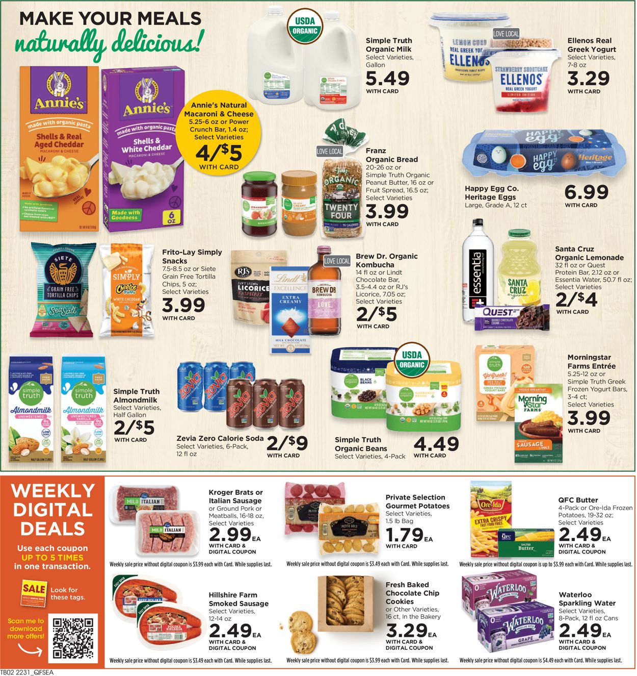 QFC Ad from 08/31/2022