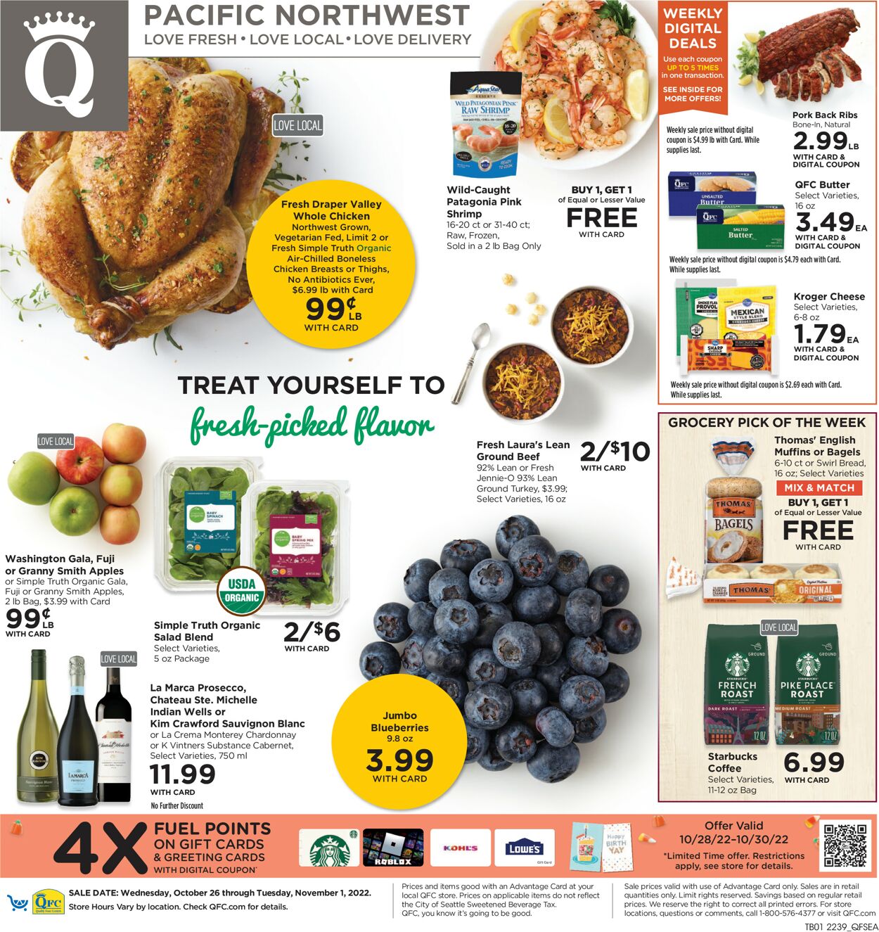 QFC Ad from 10/26/2022