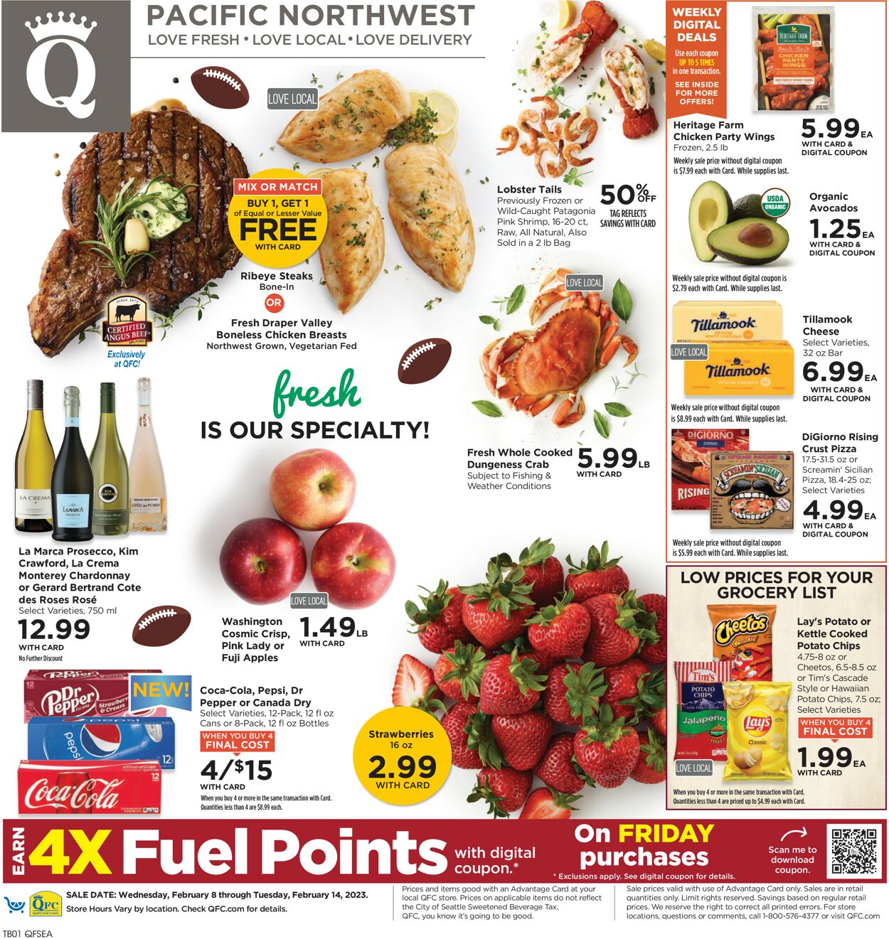QFC Ad from 02/08/2023