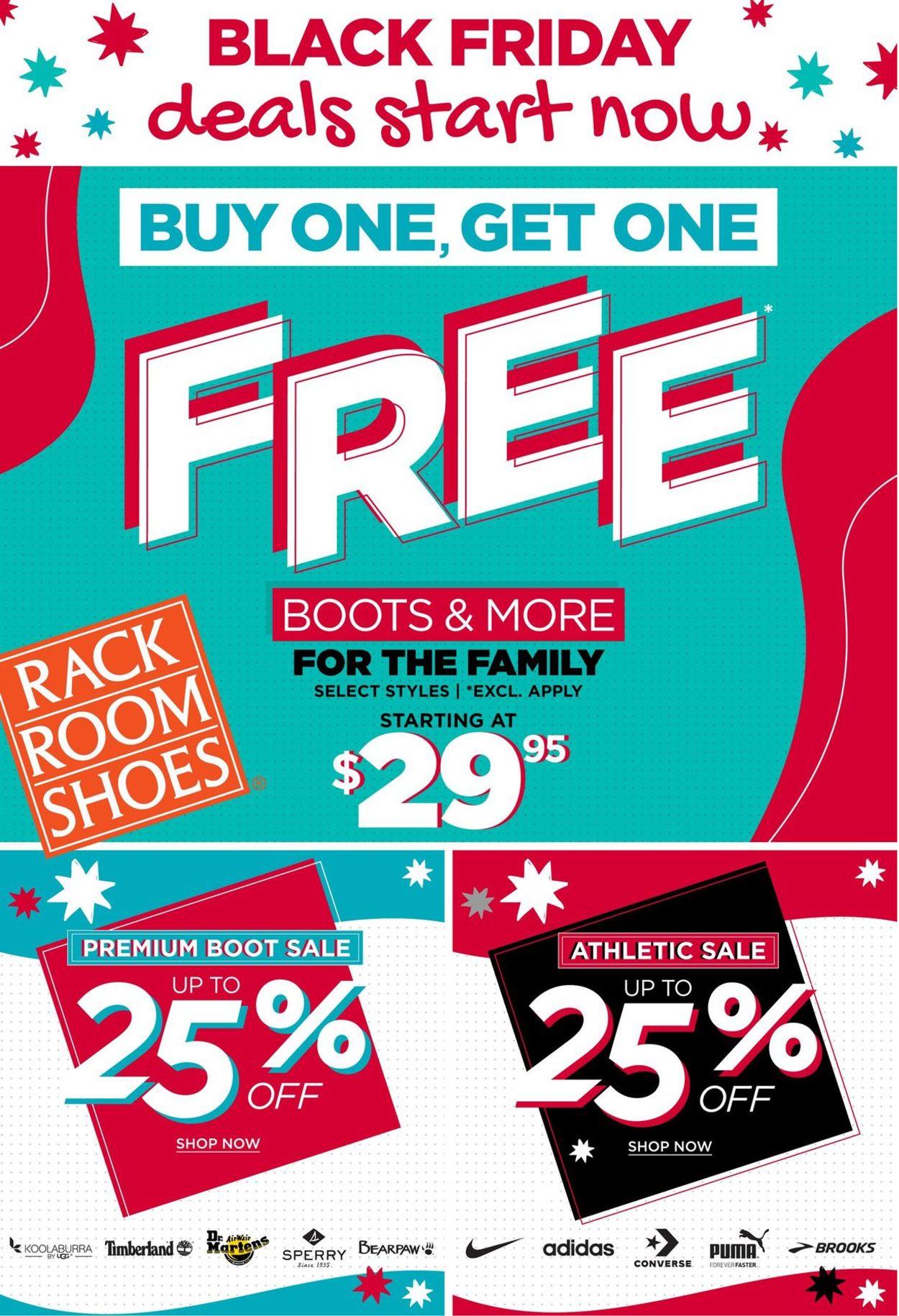 Rack Room Shoes Ad from 11/22/2020