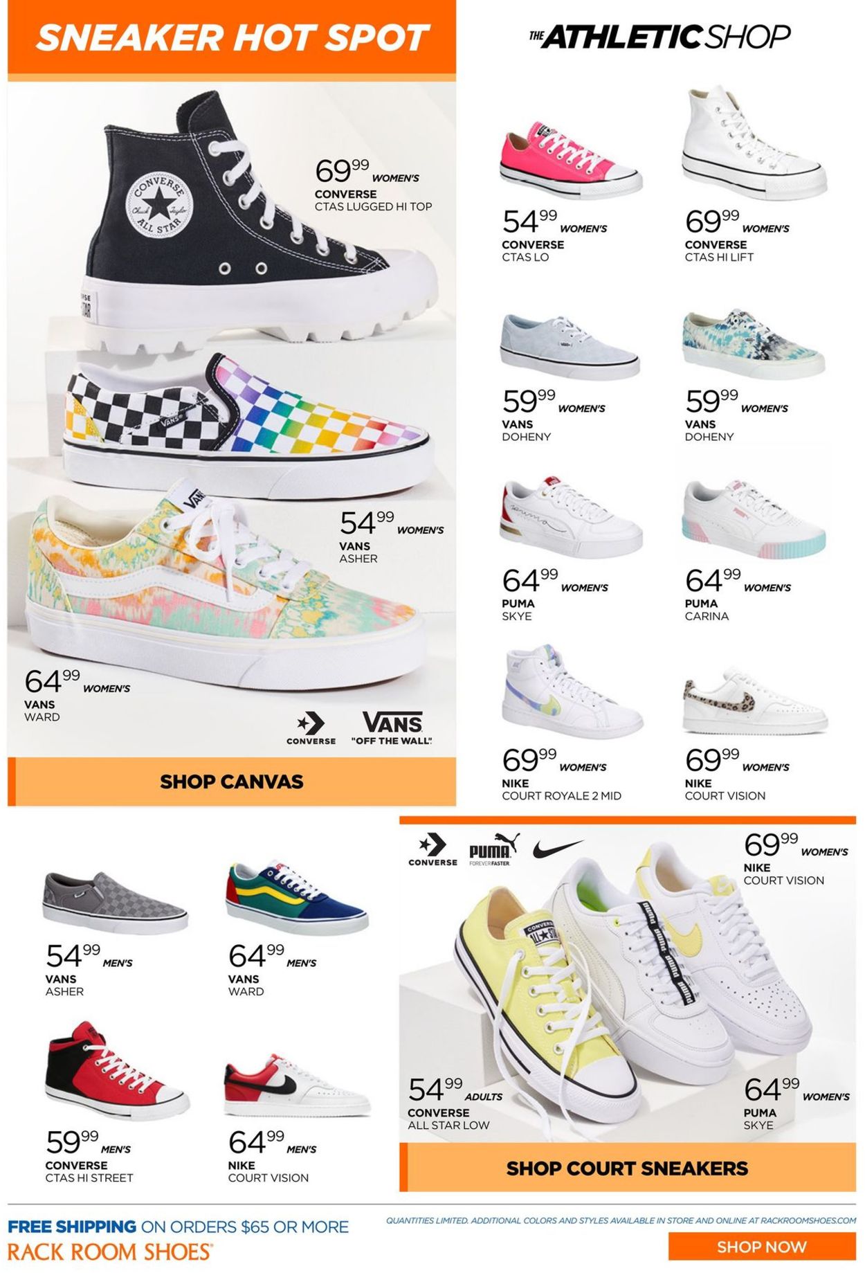 Rack Room Shoes Ad from 02/15/2021