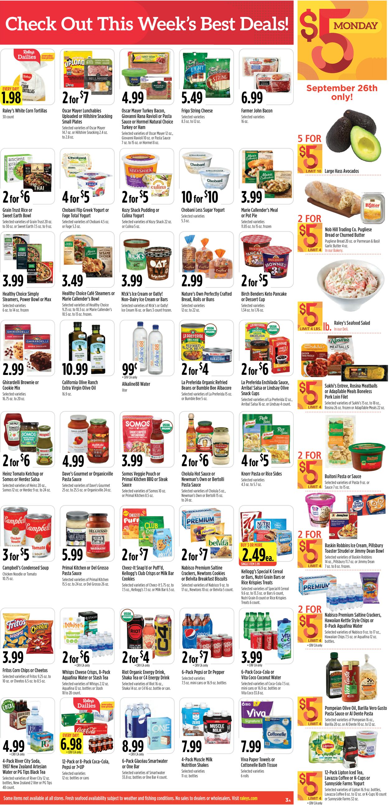 Raley's Ad from 09/21/2022