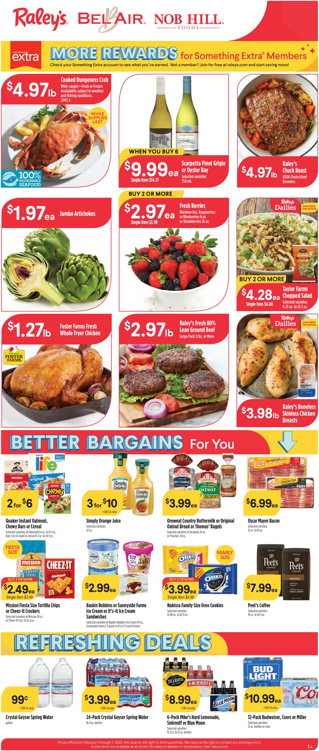 Raley's Ad from 02/01/2023