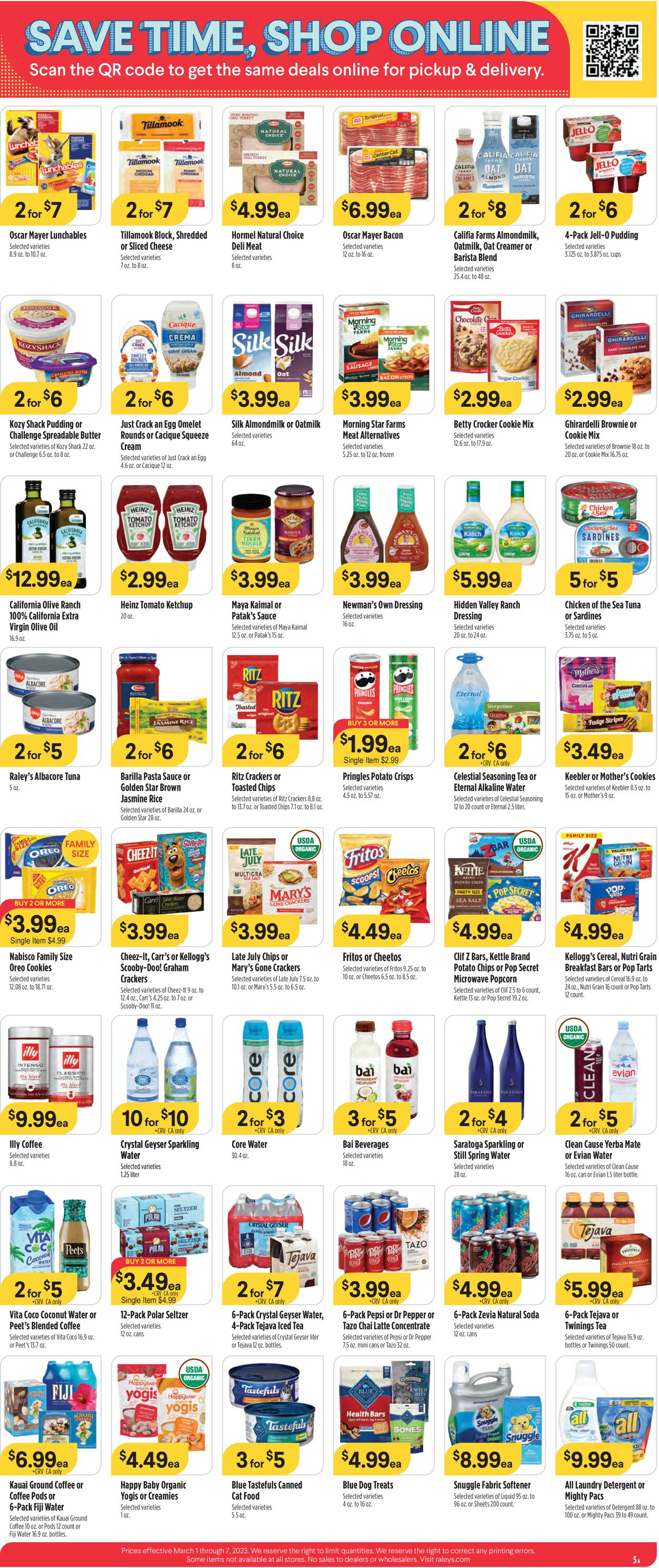 Raley's Ad from 03/01/2023