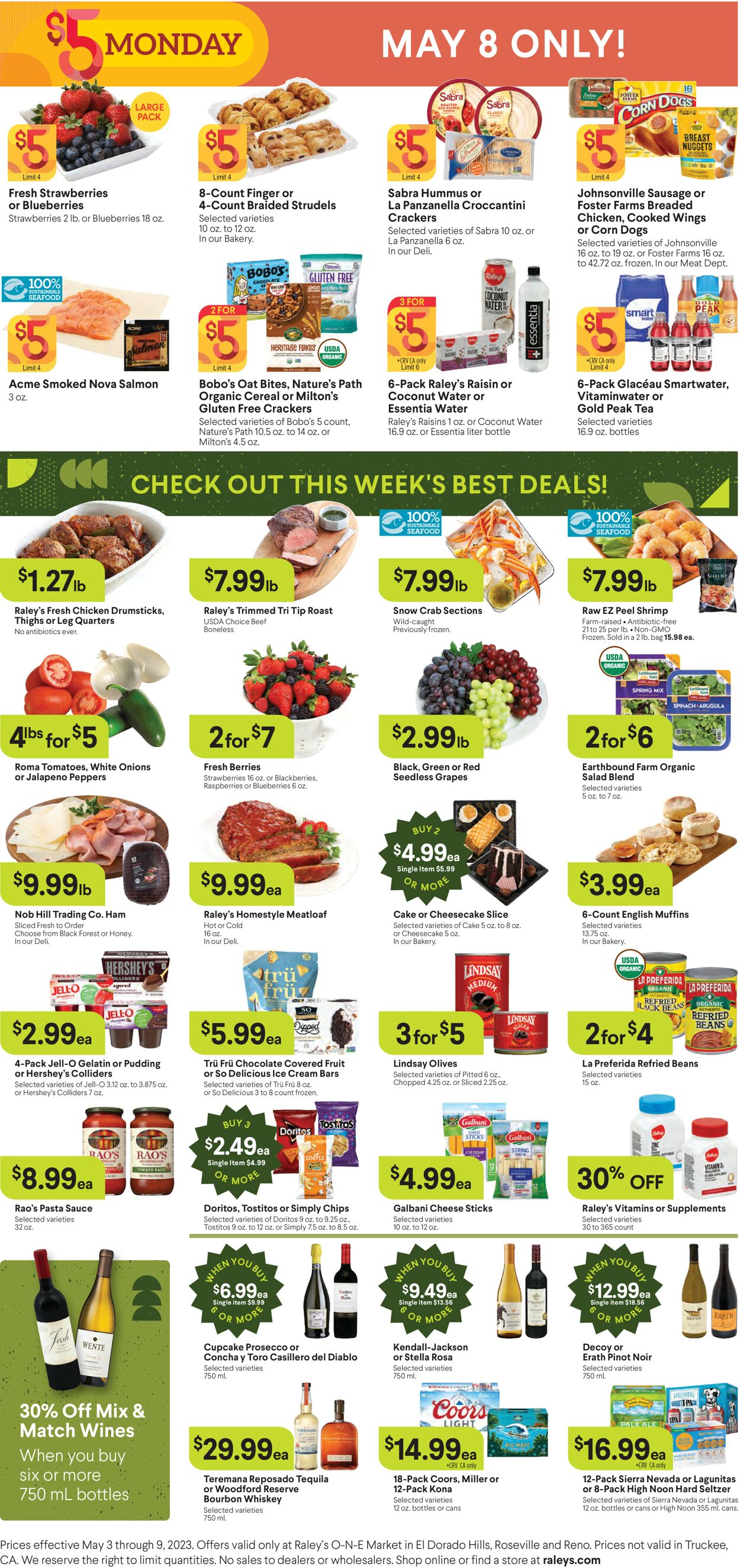Raley's Ad from 05/03/2023