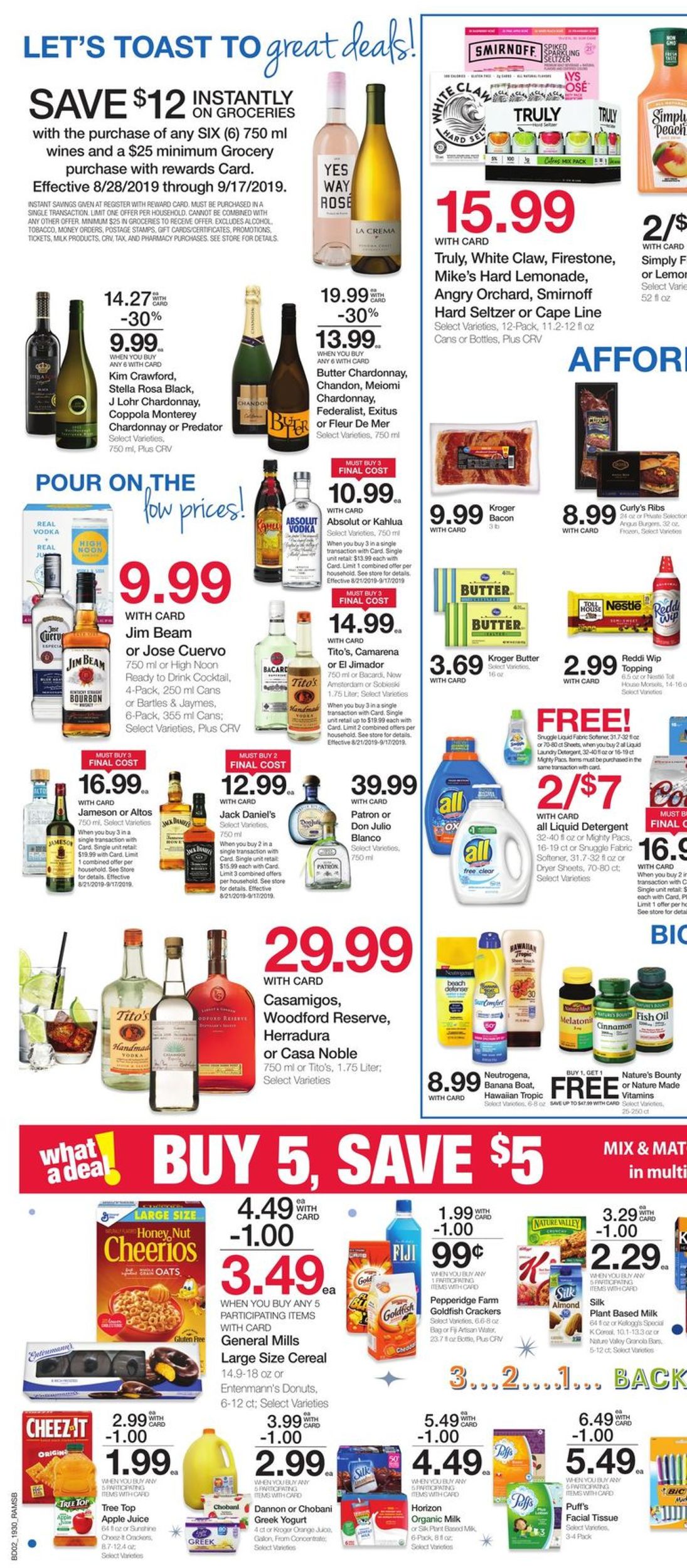Ralphs Ad from 08/28/2019