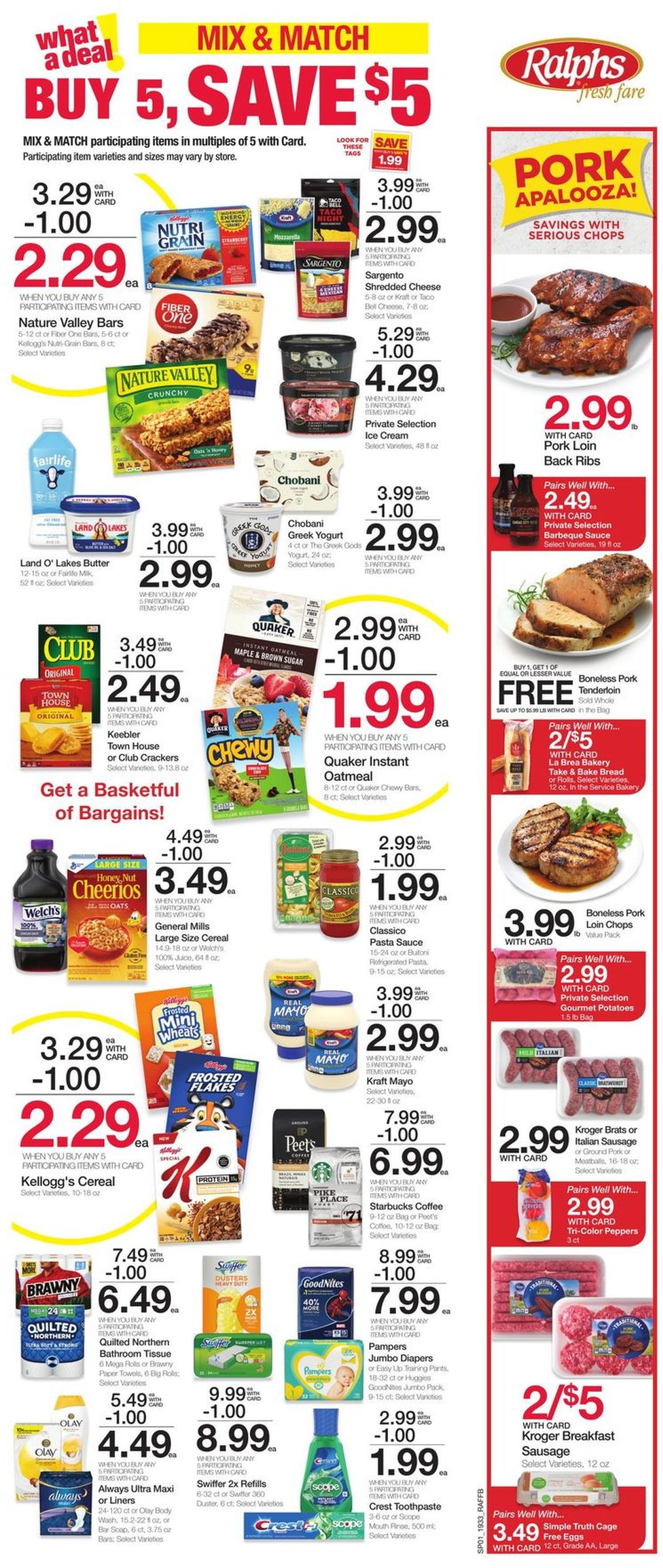 Ralphs Ad from 09/18/2019