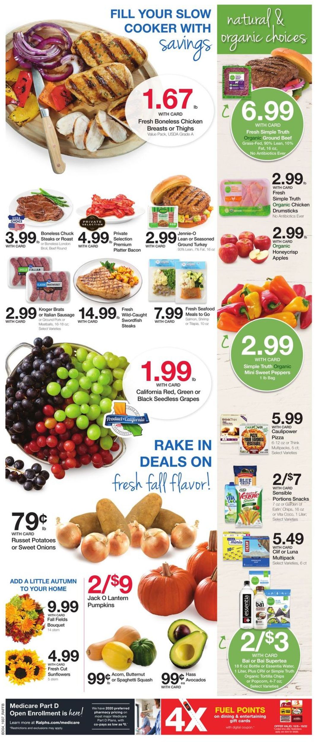 Ralphs Ad from 10/16/2019