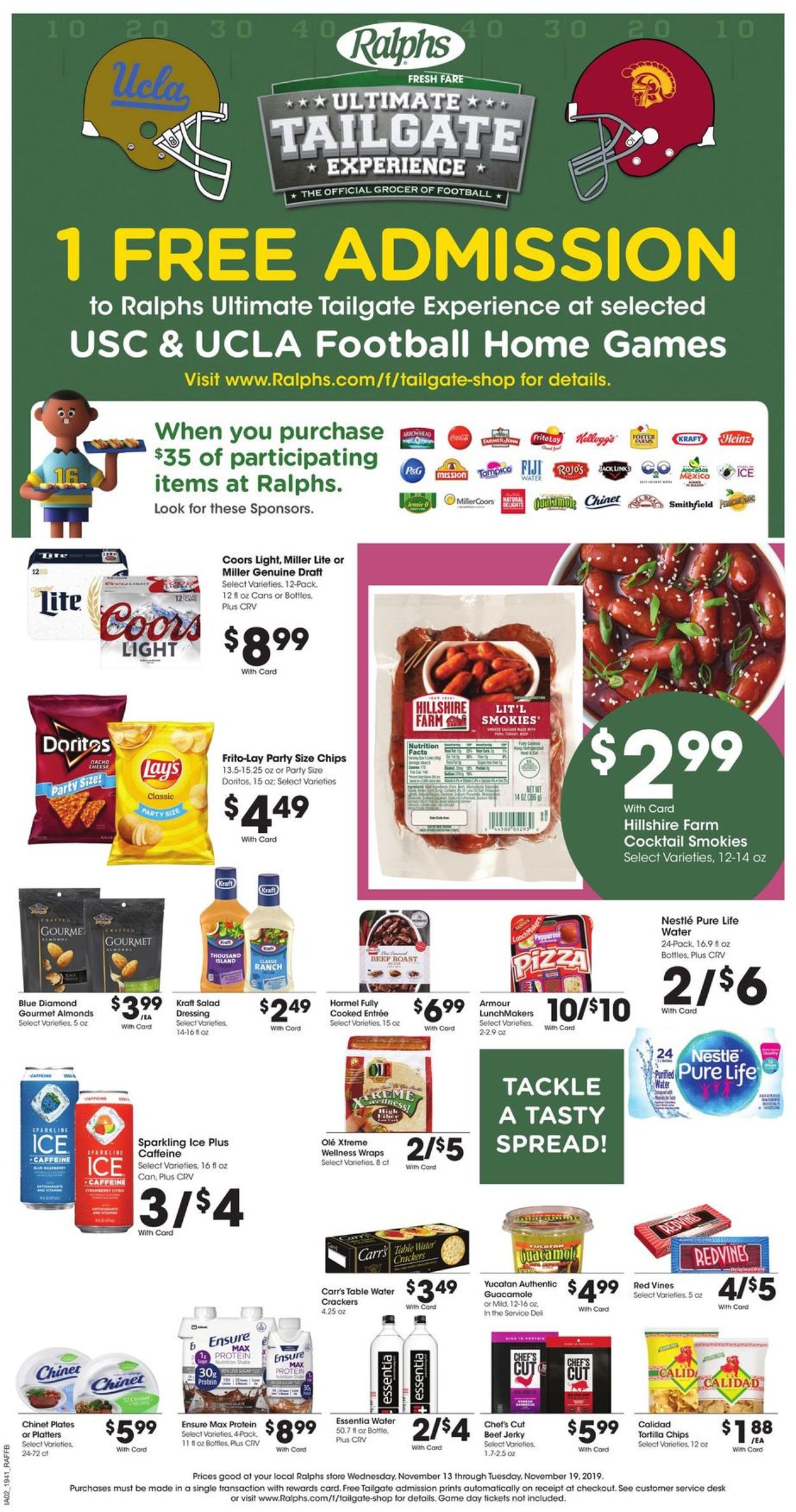 Ralphs Ad from 11/13/2019
