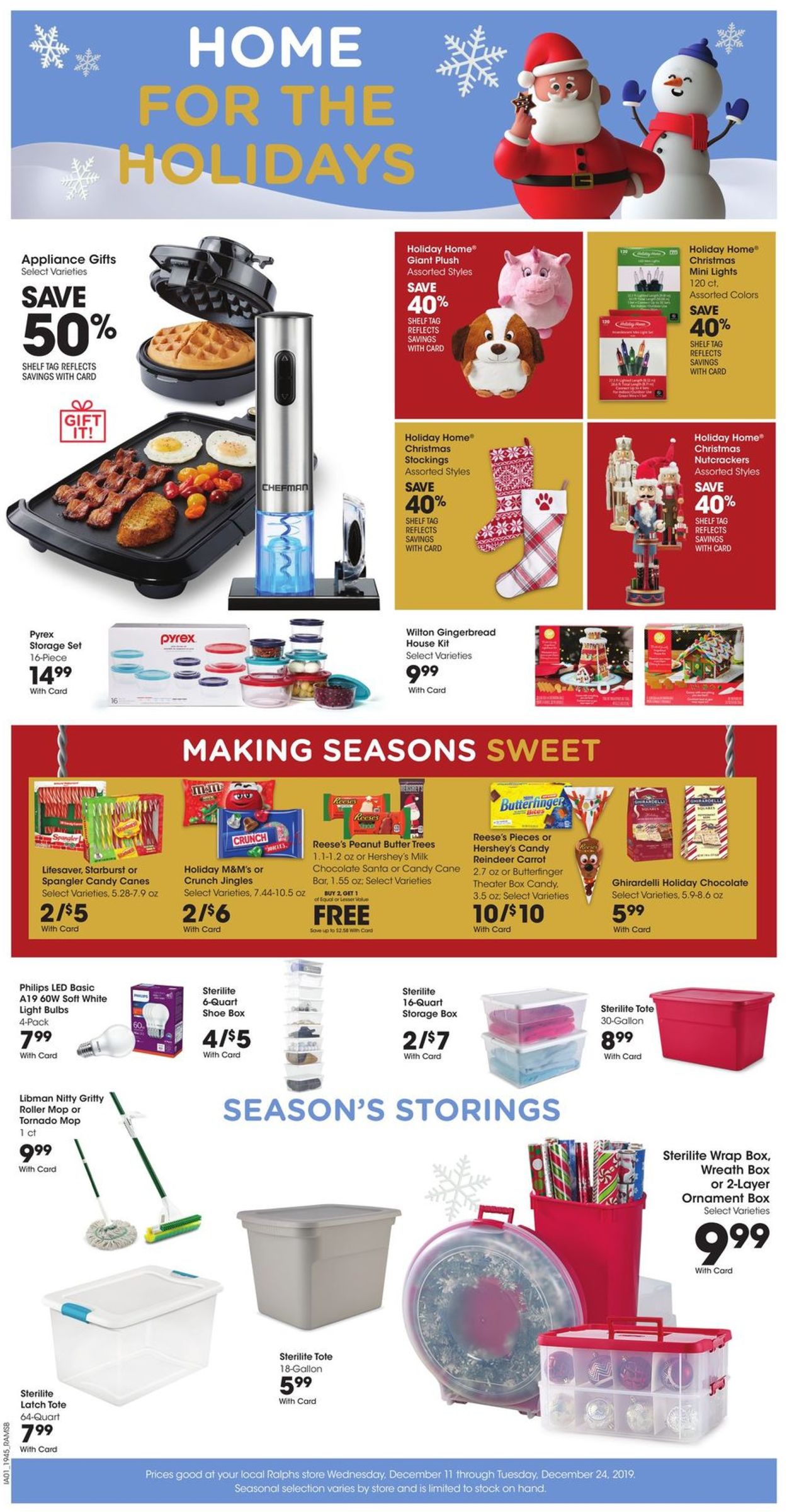 Ralphs Ad from 12/11/2019