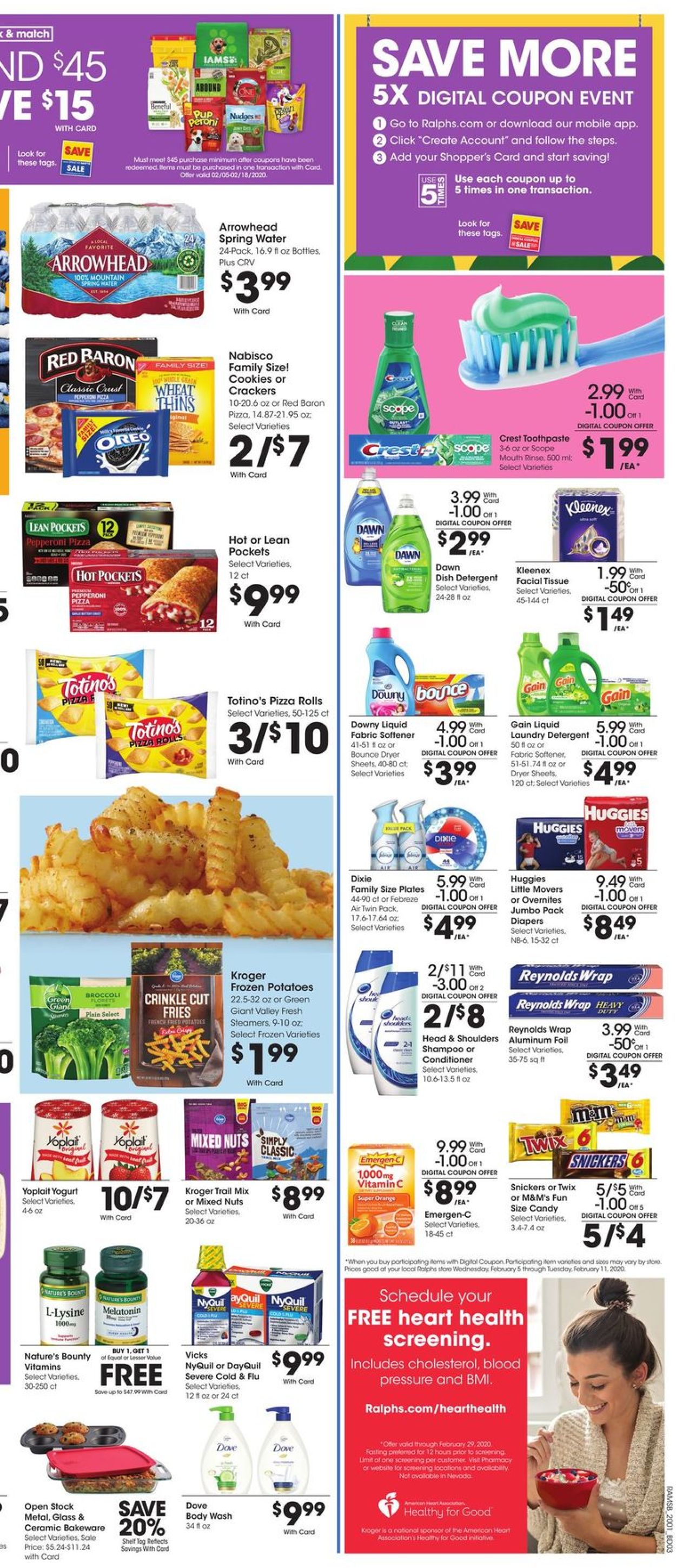 Ralphs Ad from 02/05/2020