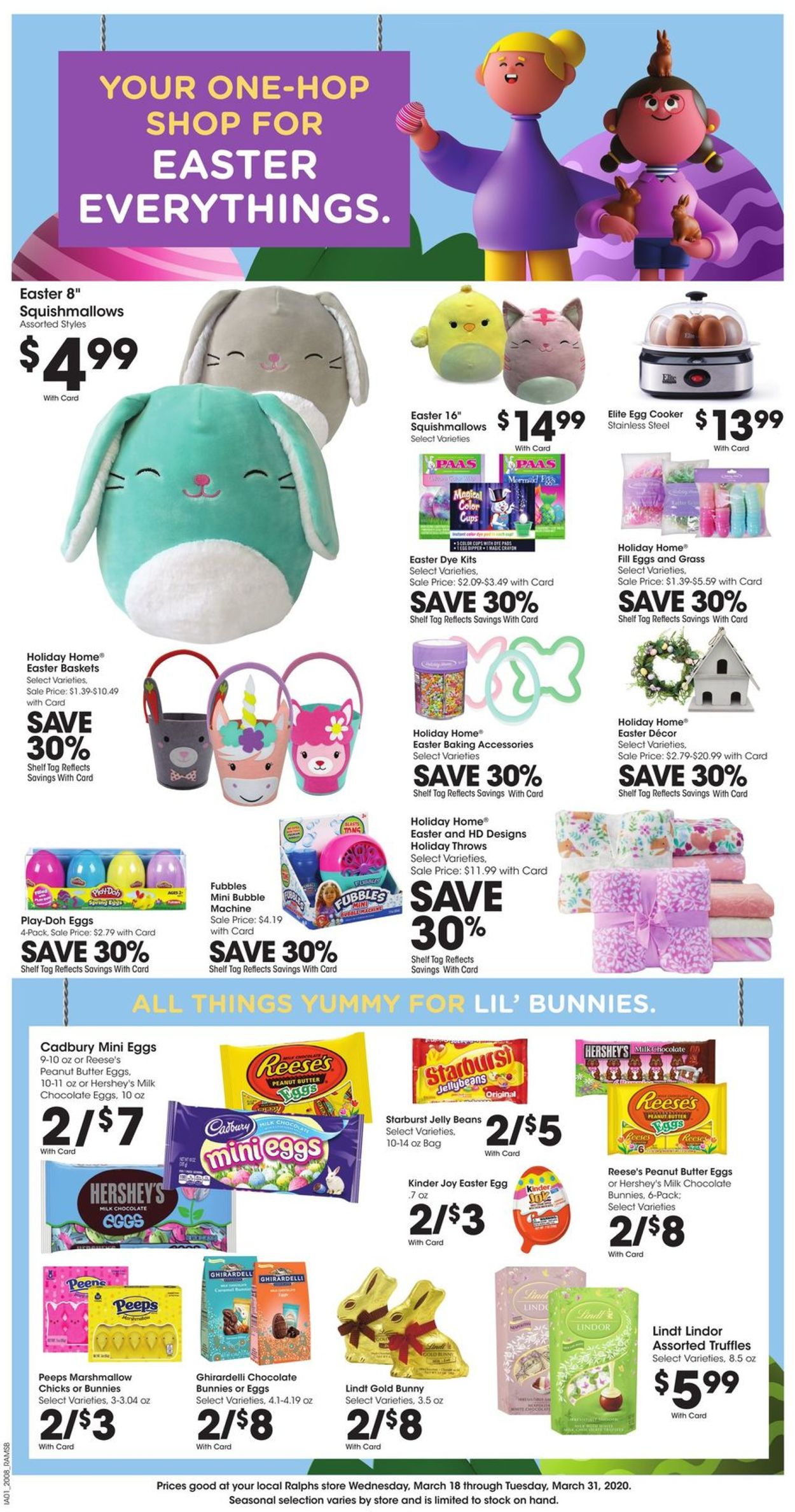 Ralphs Ad from 03/25/2020