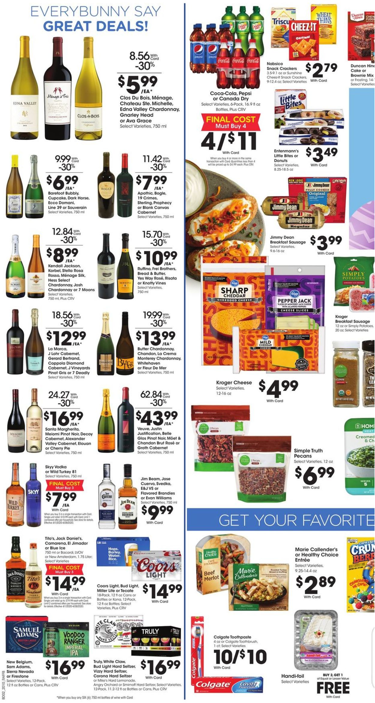 Ralphs Ad from 04/08/2020