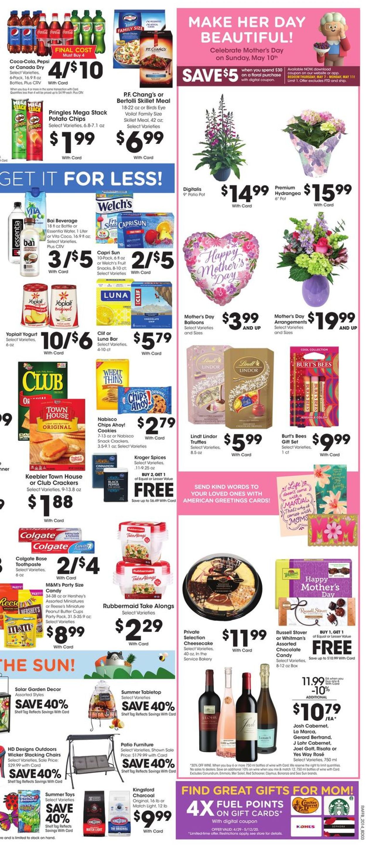 Ralphs Ad from 05/06/2020