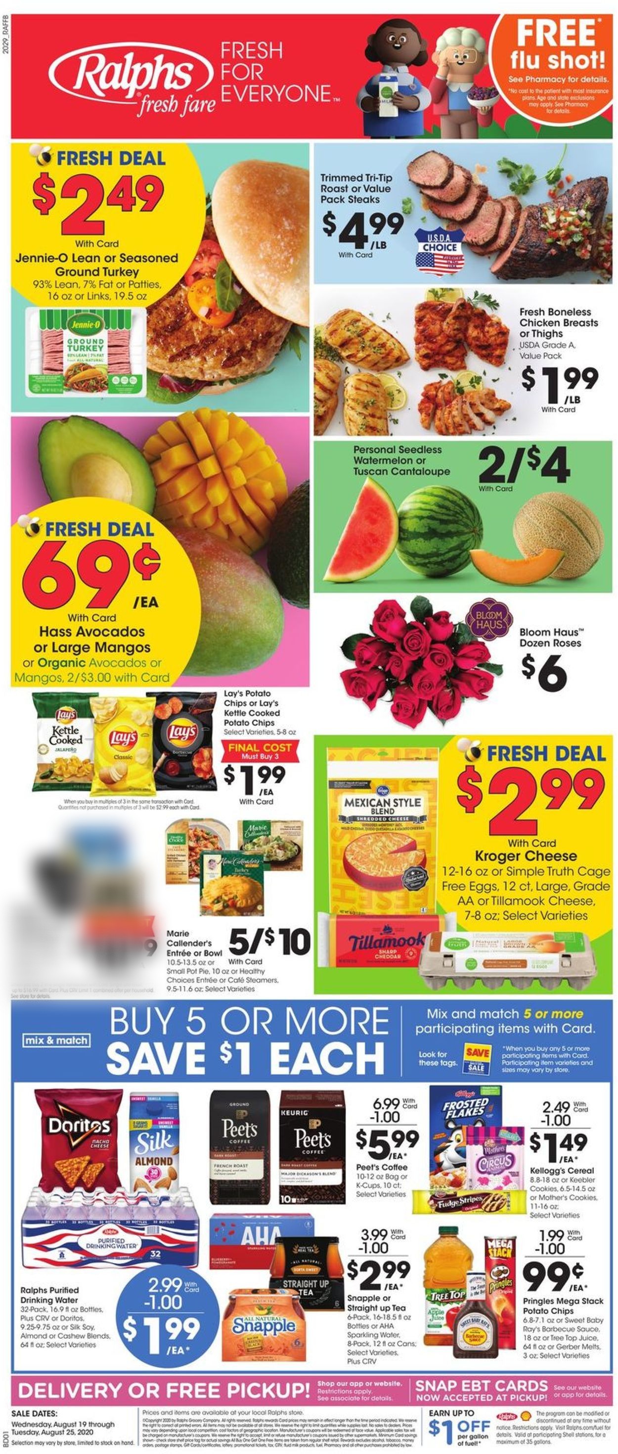 Ralphs Ad from 08/19/2020