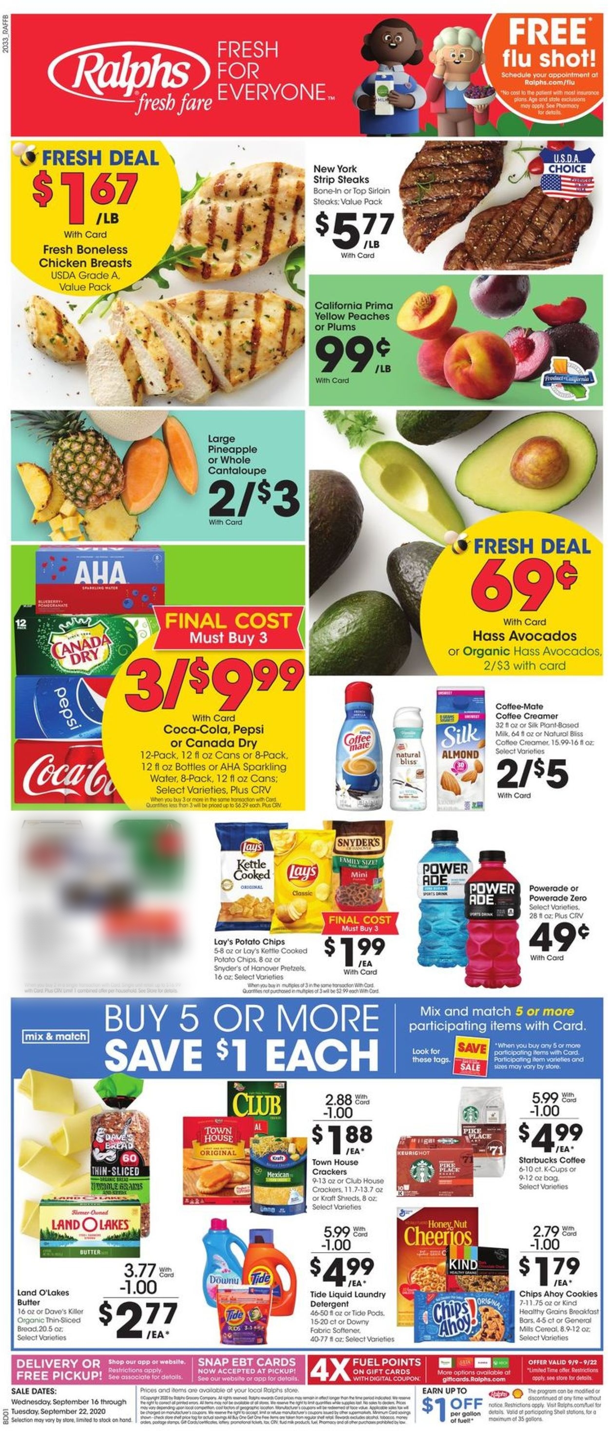 Ralphs Ad from 09/16/2020
