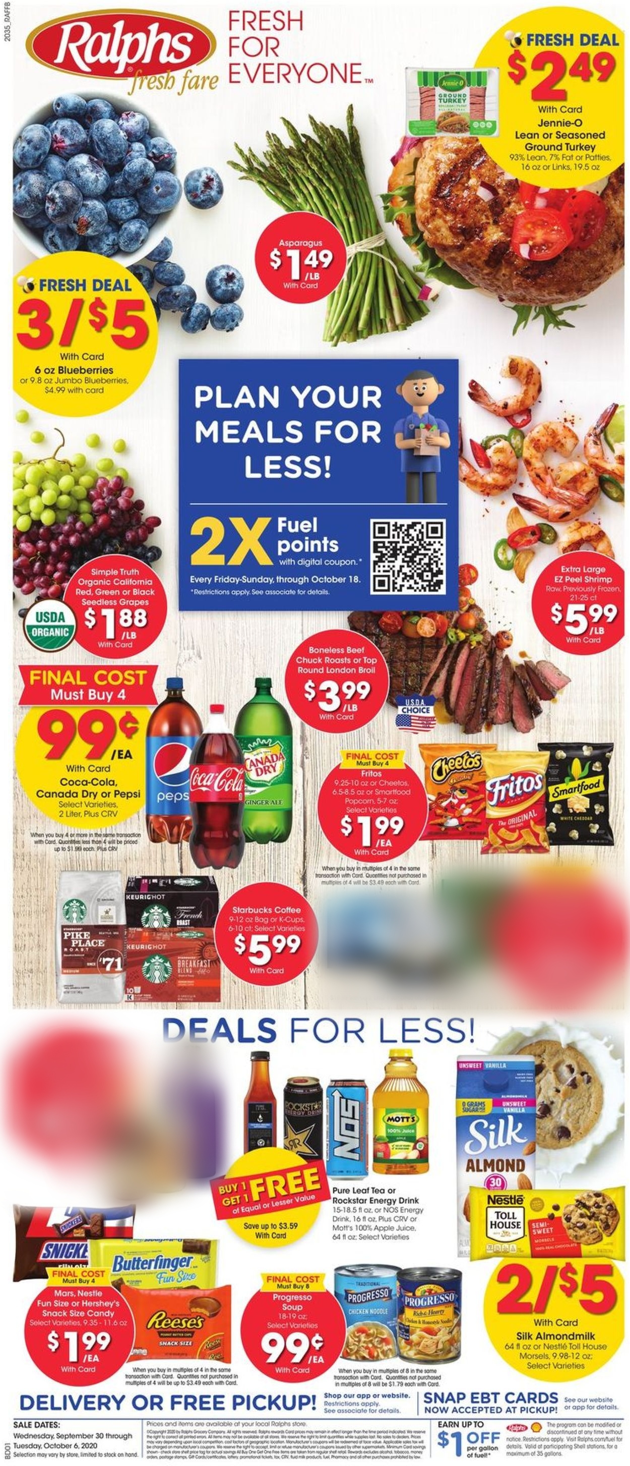 Ralphs Ad from 09/30/2020