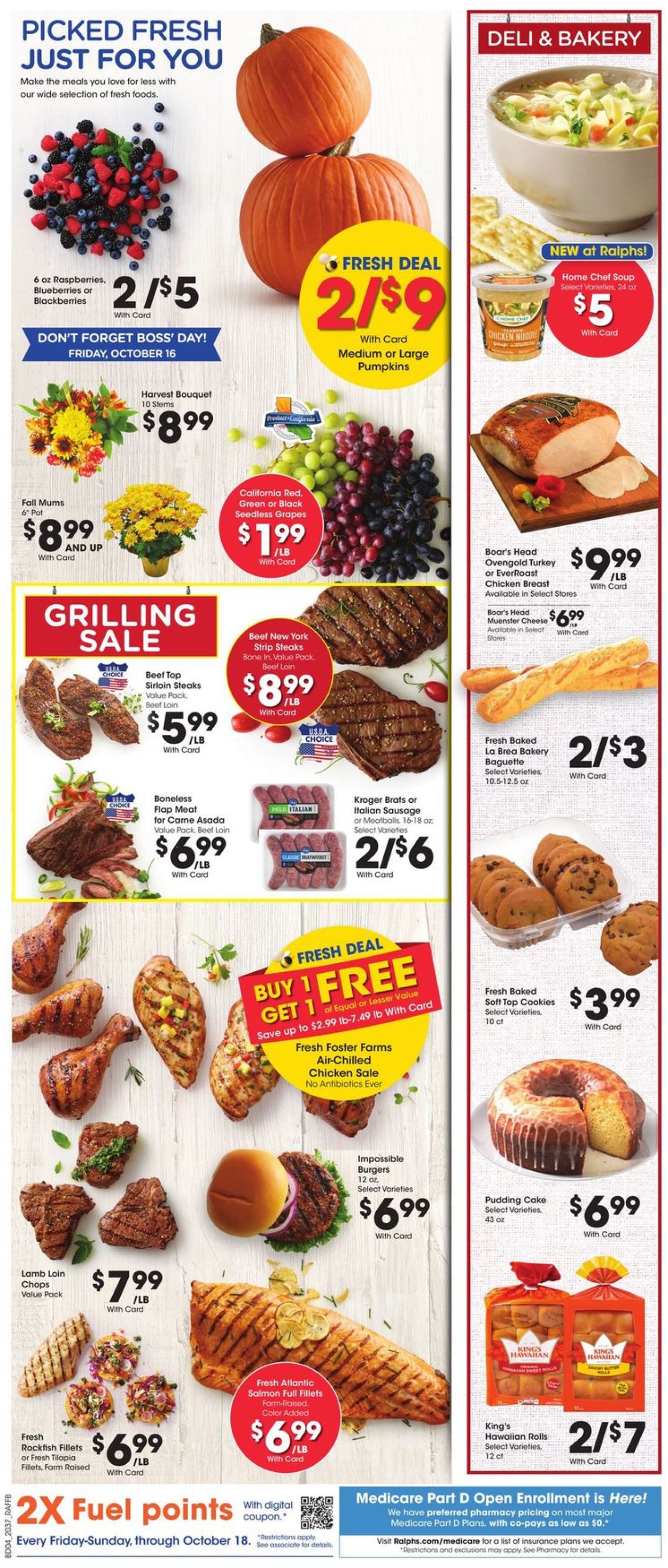 Ralphs Ad from 10/14/2020