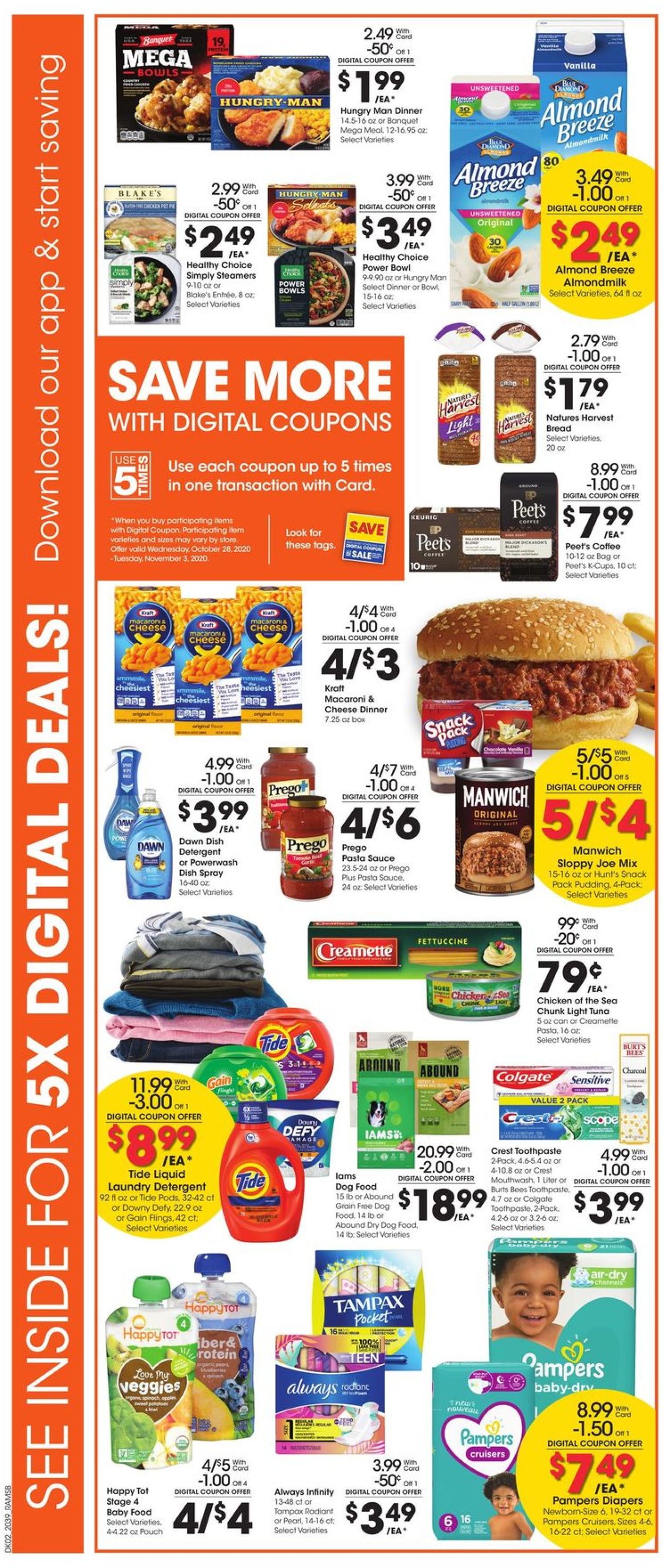 Ralphs Ad from 10/28/2020
