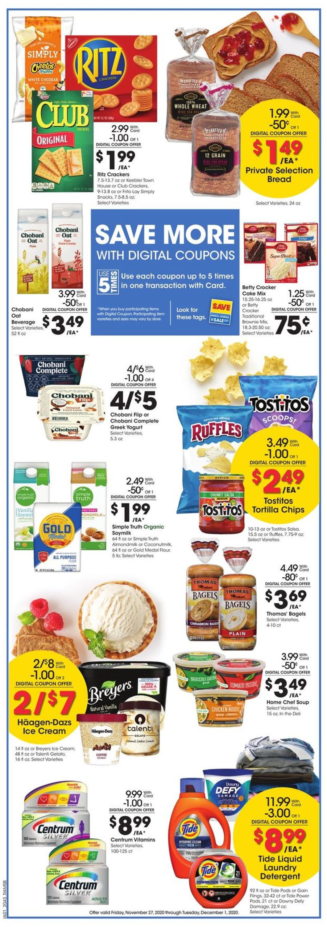 Ralphs Ad from 11/27/2020