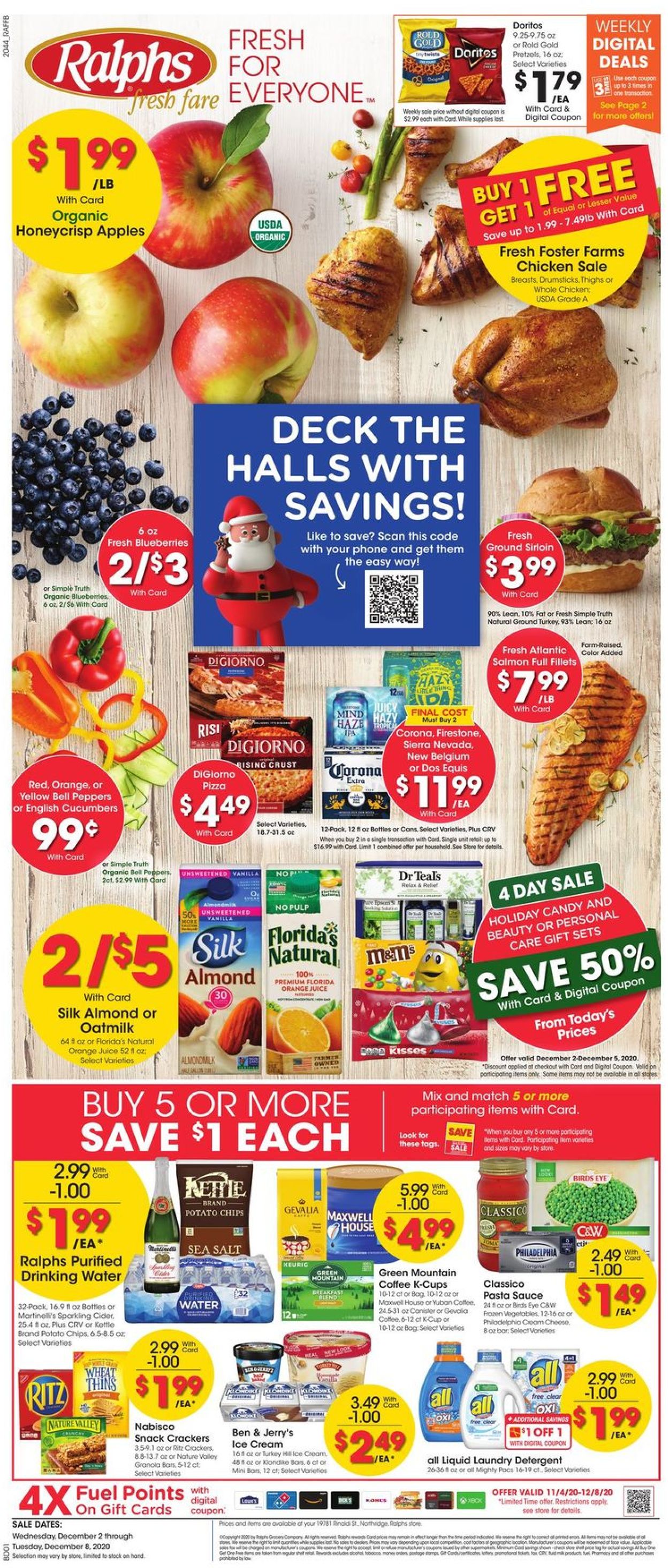 Ralphs Ad from 12/02/2020